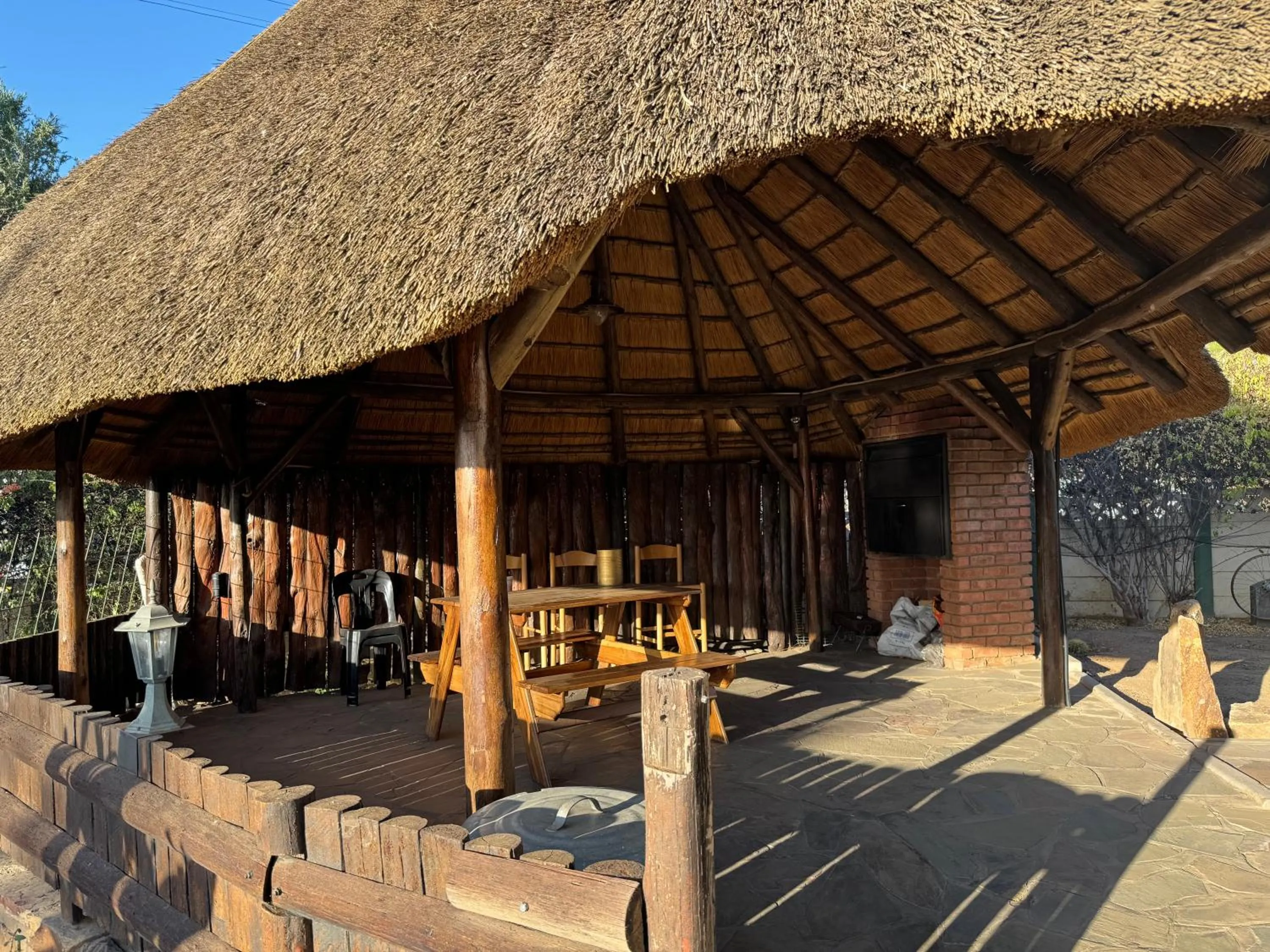 Inner courtyard view in Ramblers Self Catering Accommodation