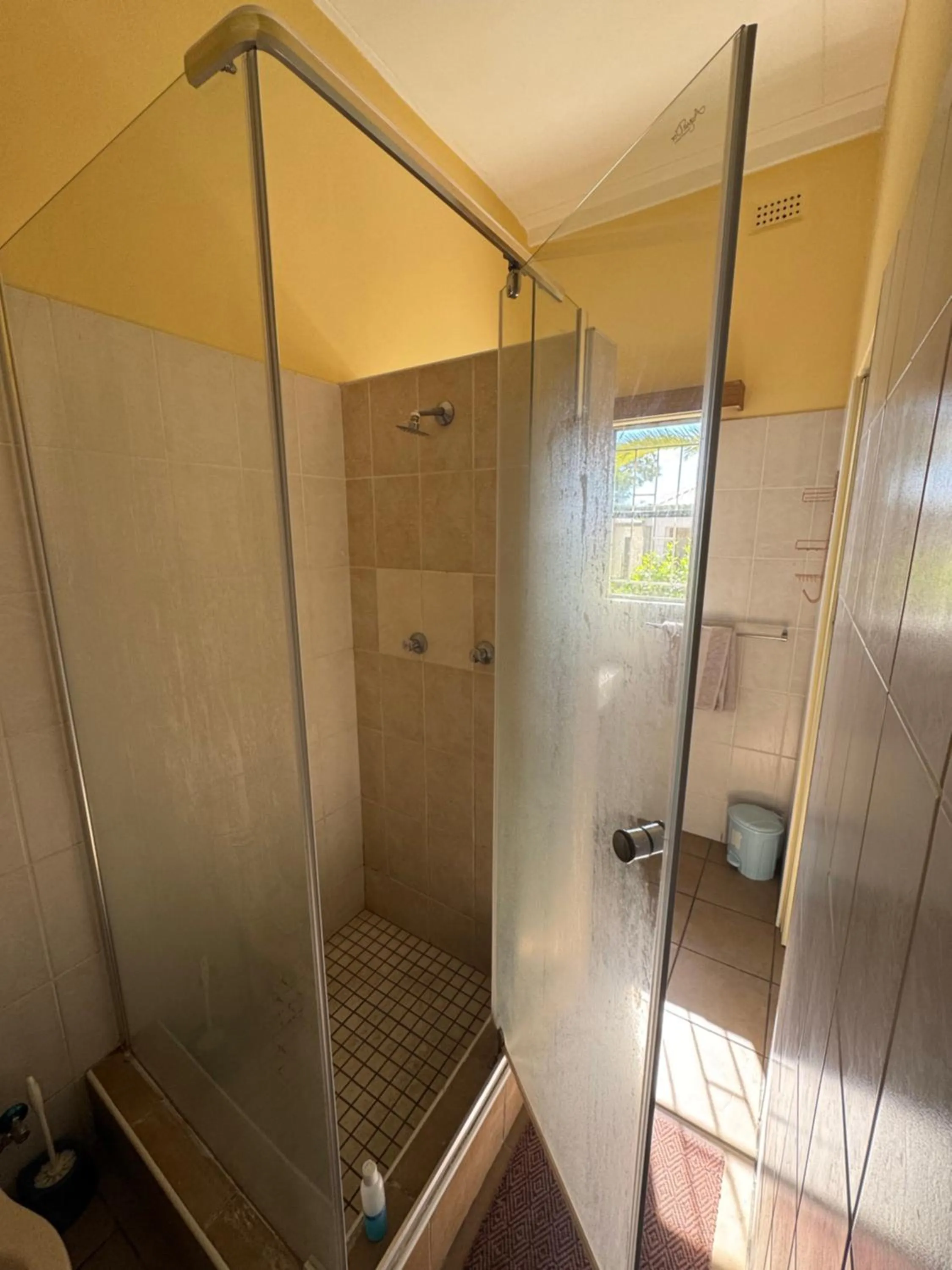Shower in Ramblers Self Catering Accommodation