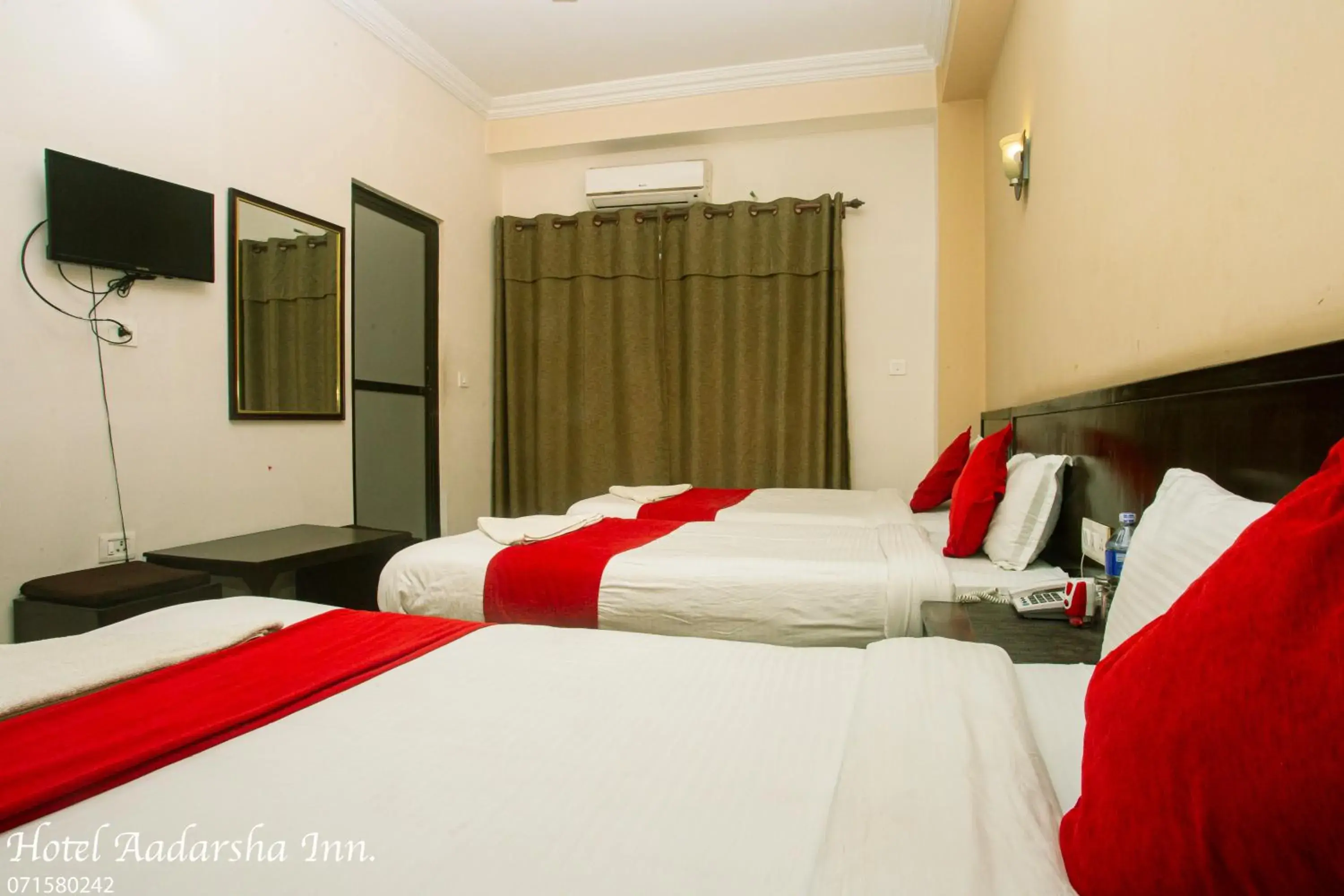 Standard Triple Room in Aadarsha Inn Pvt Ltd Standard Triple Room in Aadarsha Inn Pvt Ltd