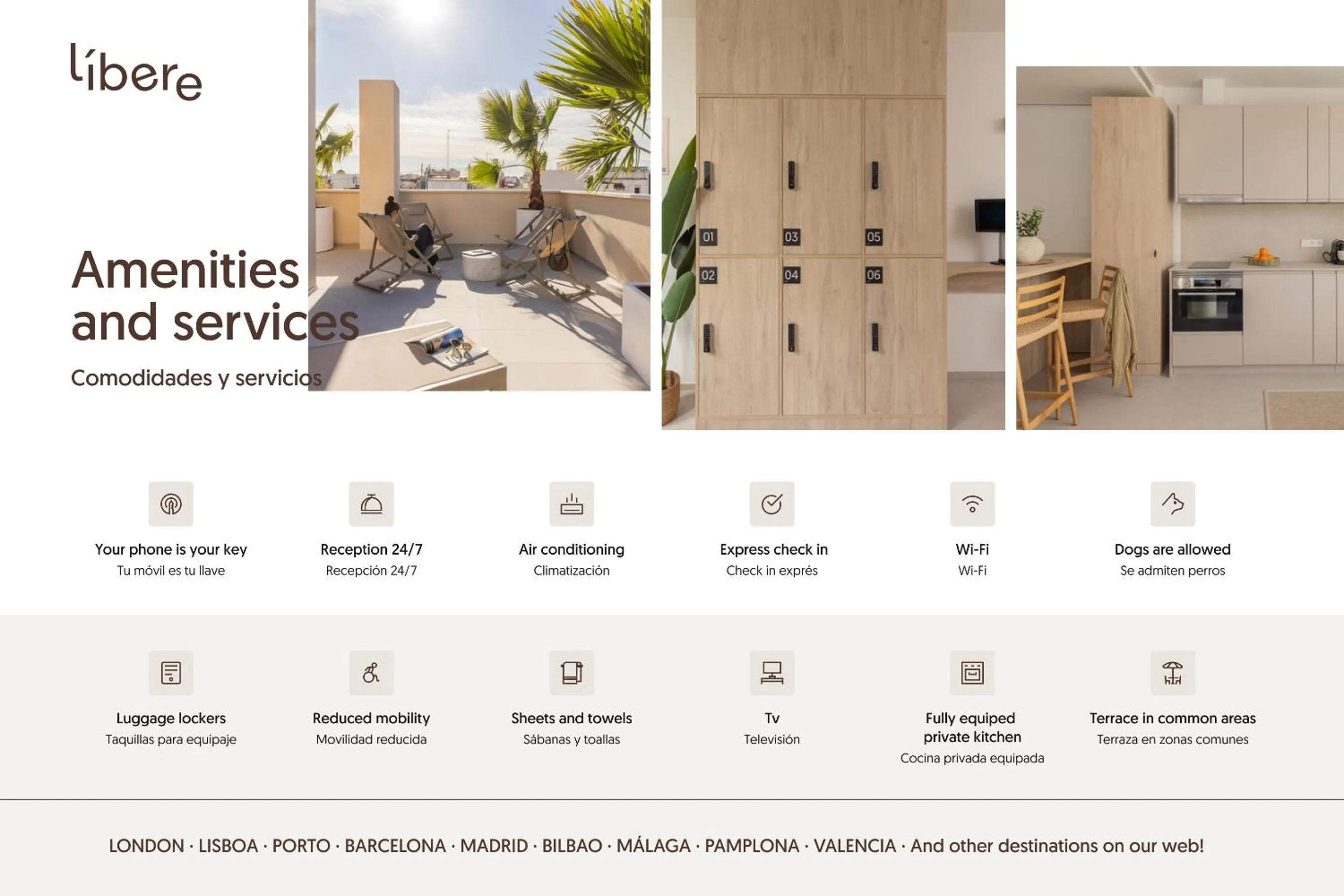 Text overlay in Líbere Valencia Ruzafa