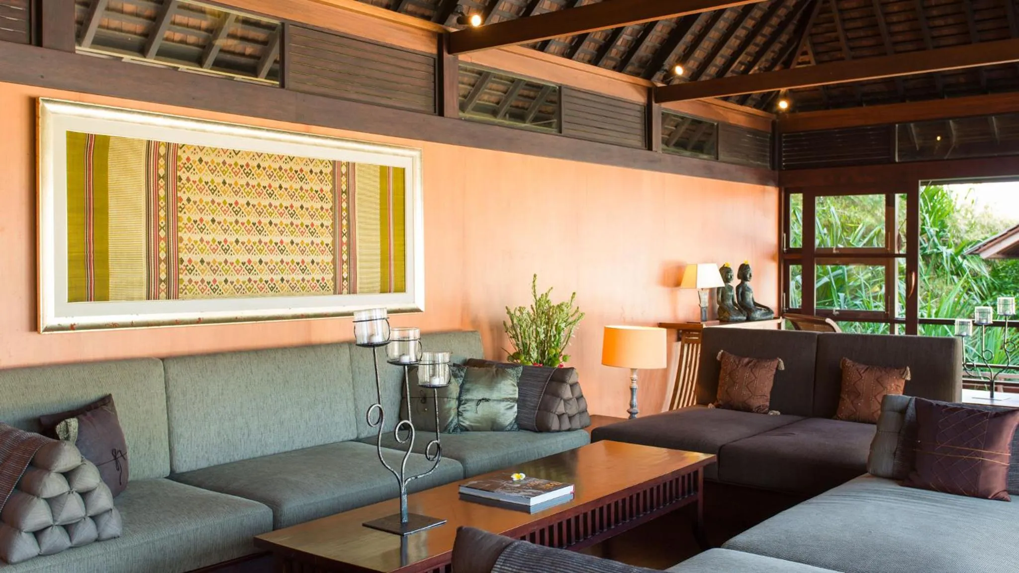 Seating area in Bayu Gita Estate