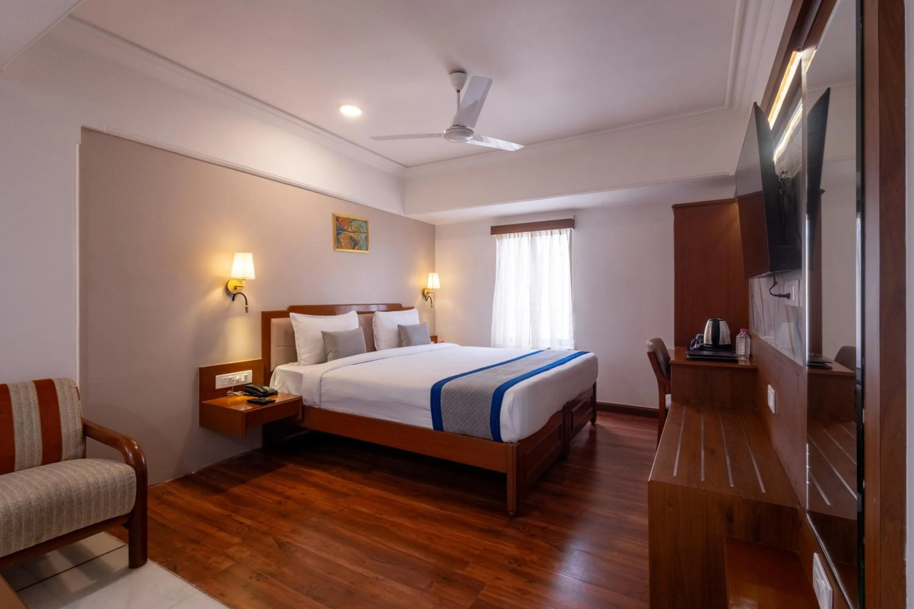 Photo of the whole room, Bed in Hotel Pravasa Stay