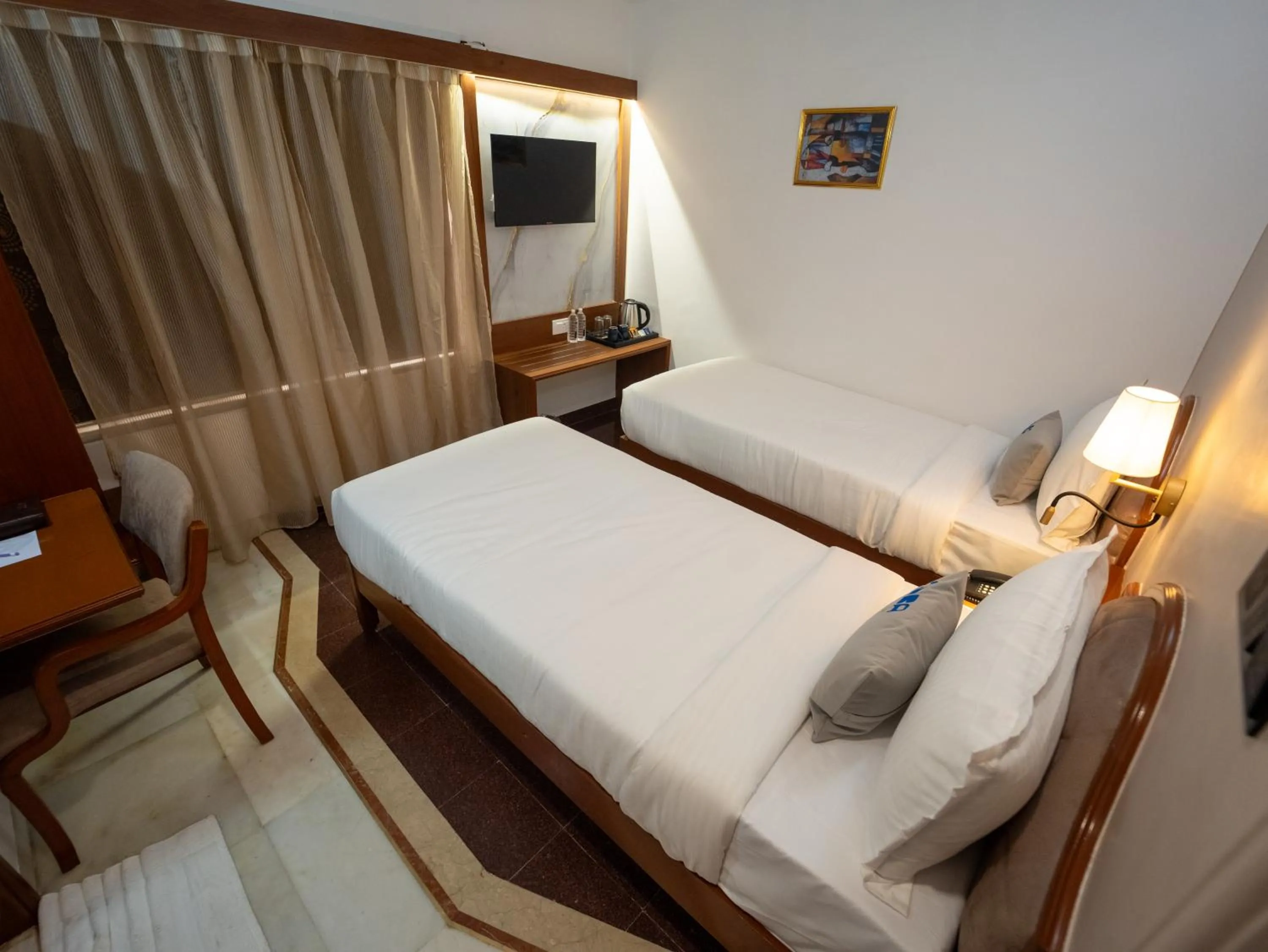 Photo of the whole room, Bed in Hotel Pravasa Stay