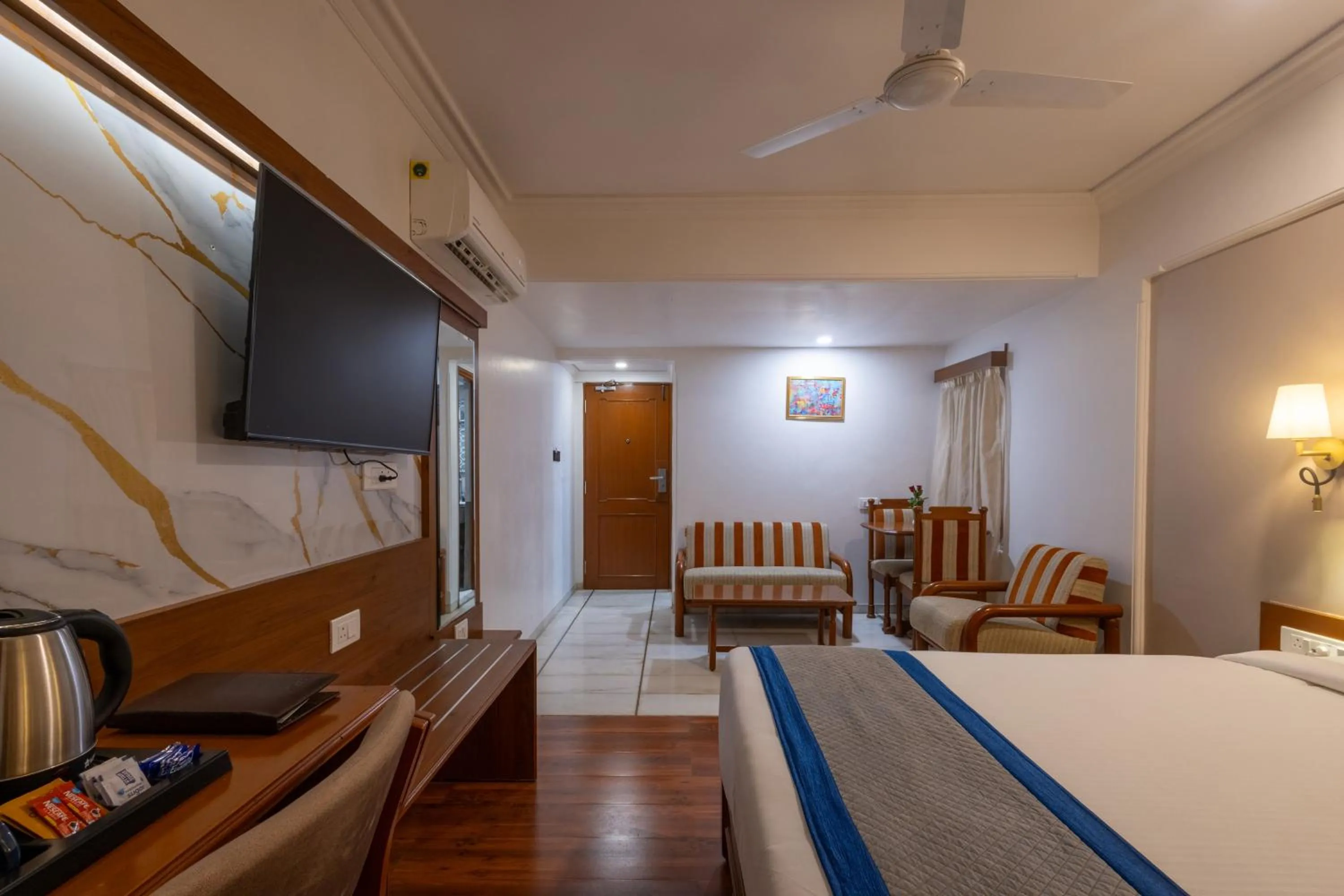 Photo of the whole room, Bed in Hotel Pravasa Stay