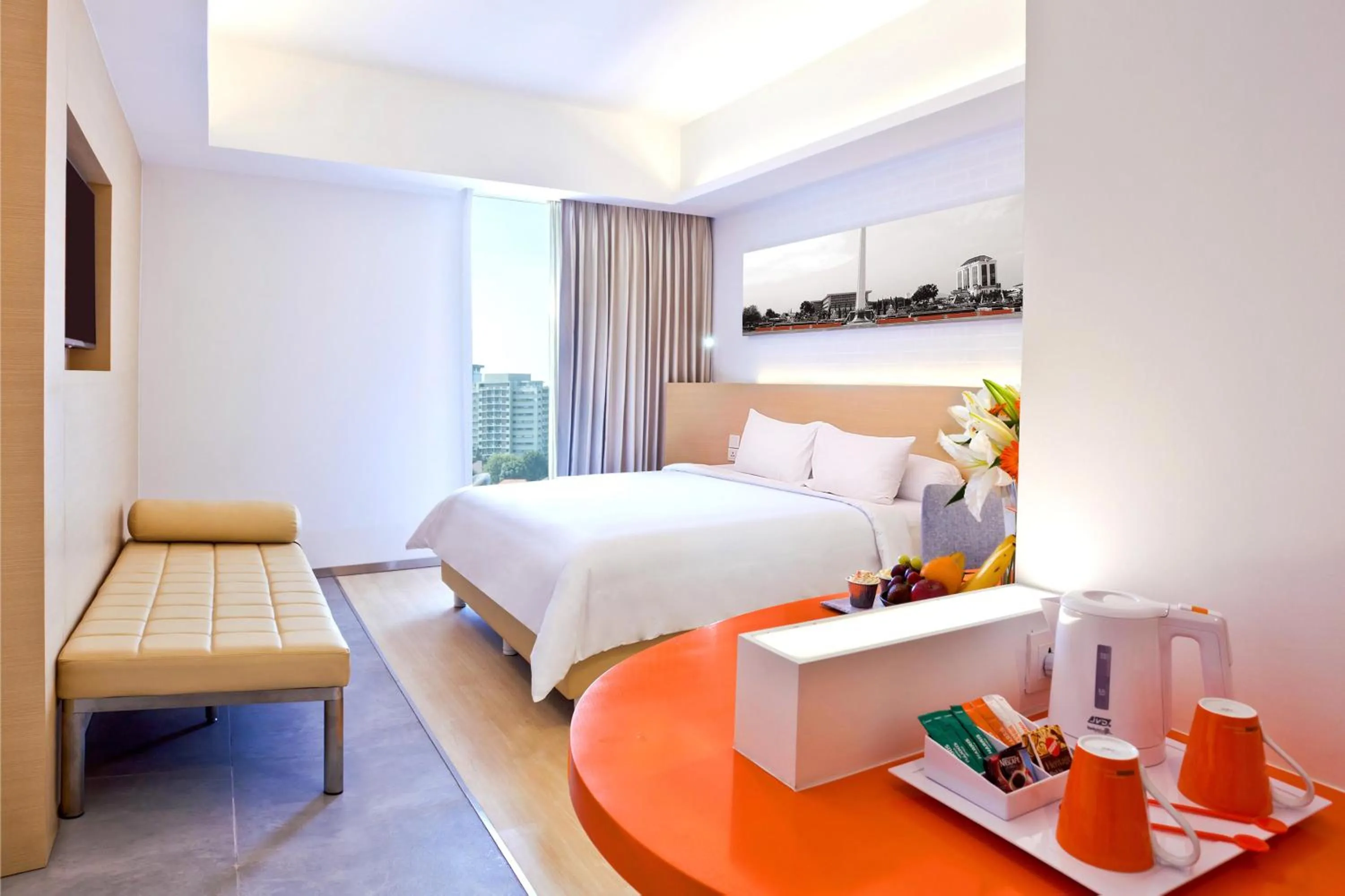 Bedroom, Bed in HARRIS Hotel & Conventions Gubeng