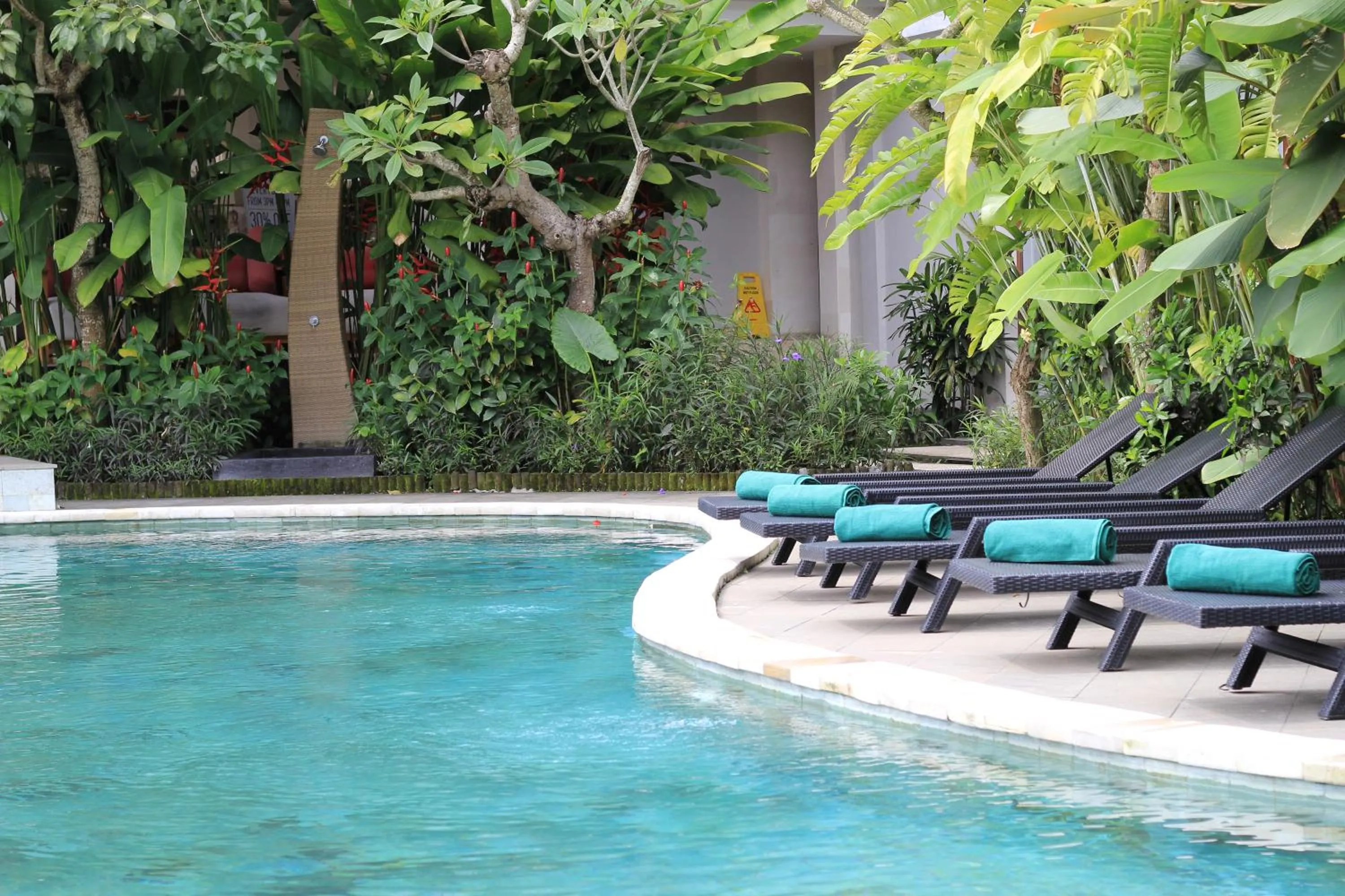 Swimming pool in Bakung Ubud Resort and Villa