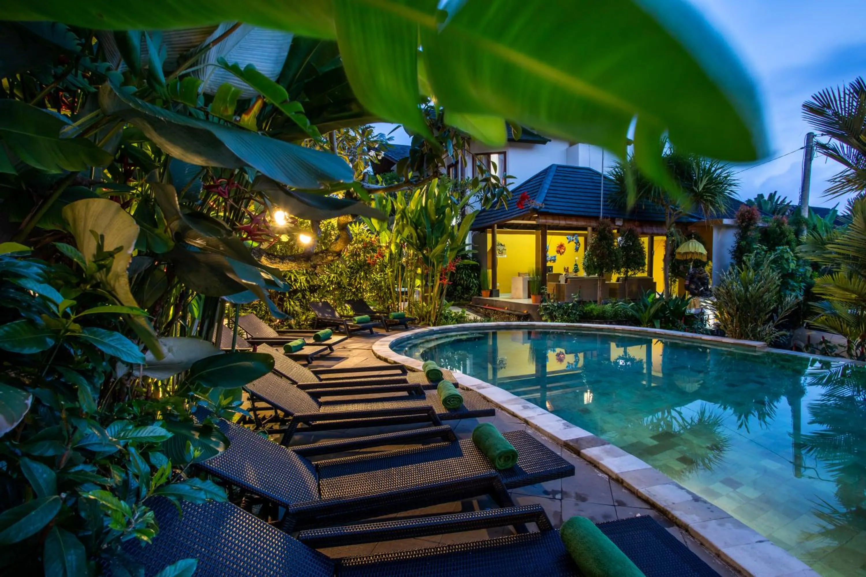 Swimming pool in Bakung Ubud Resort and Villa