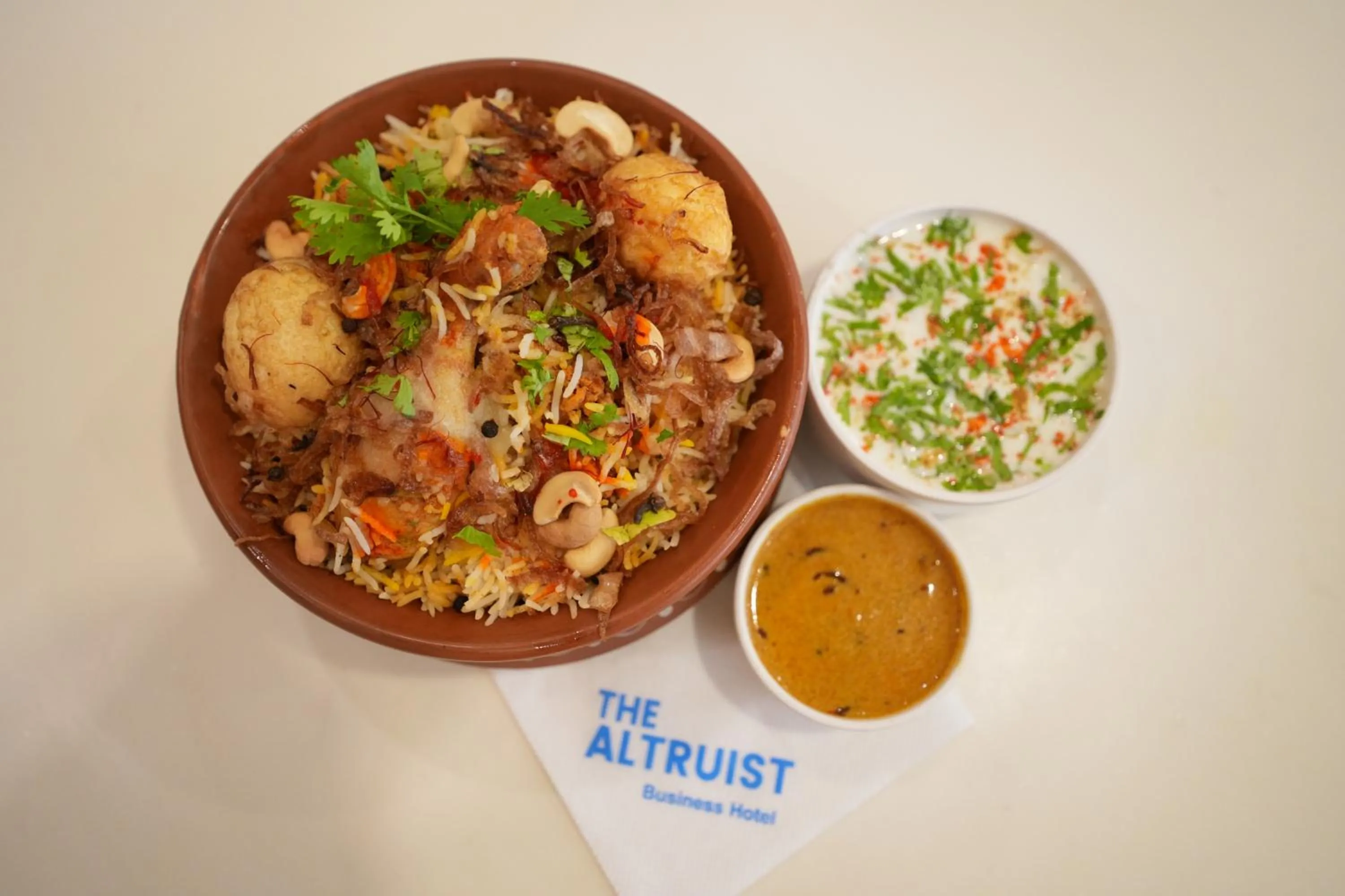 Food in The Altruist Business Hotel Hitech