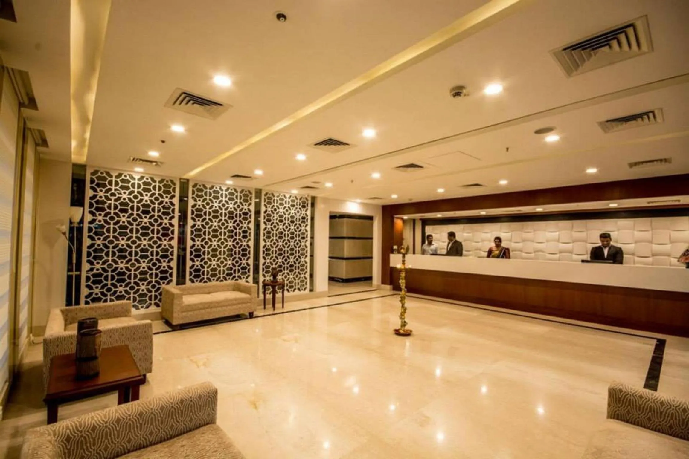Lobby or reception in The Altruist Business Hotel Hitech