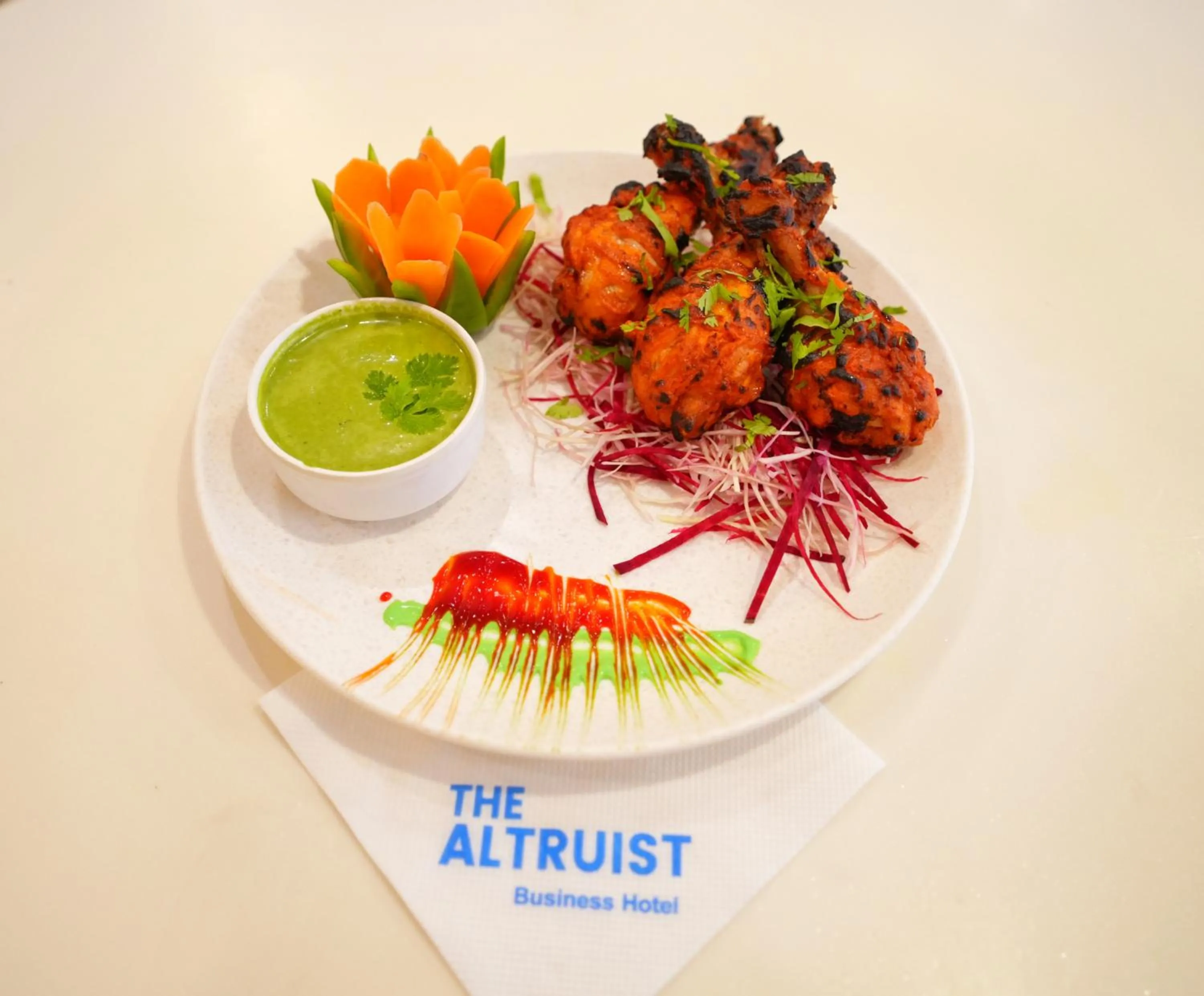 Food in The Altruist Business Hotel Hitech