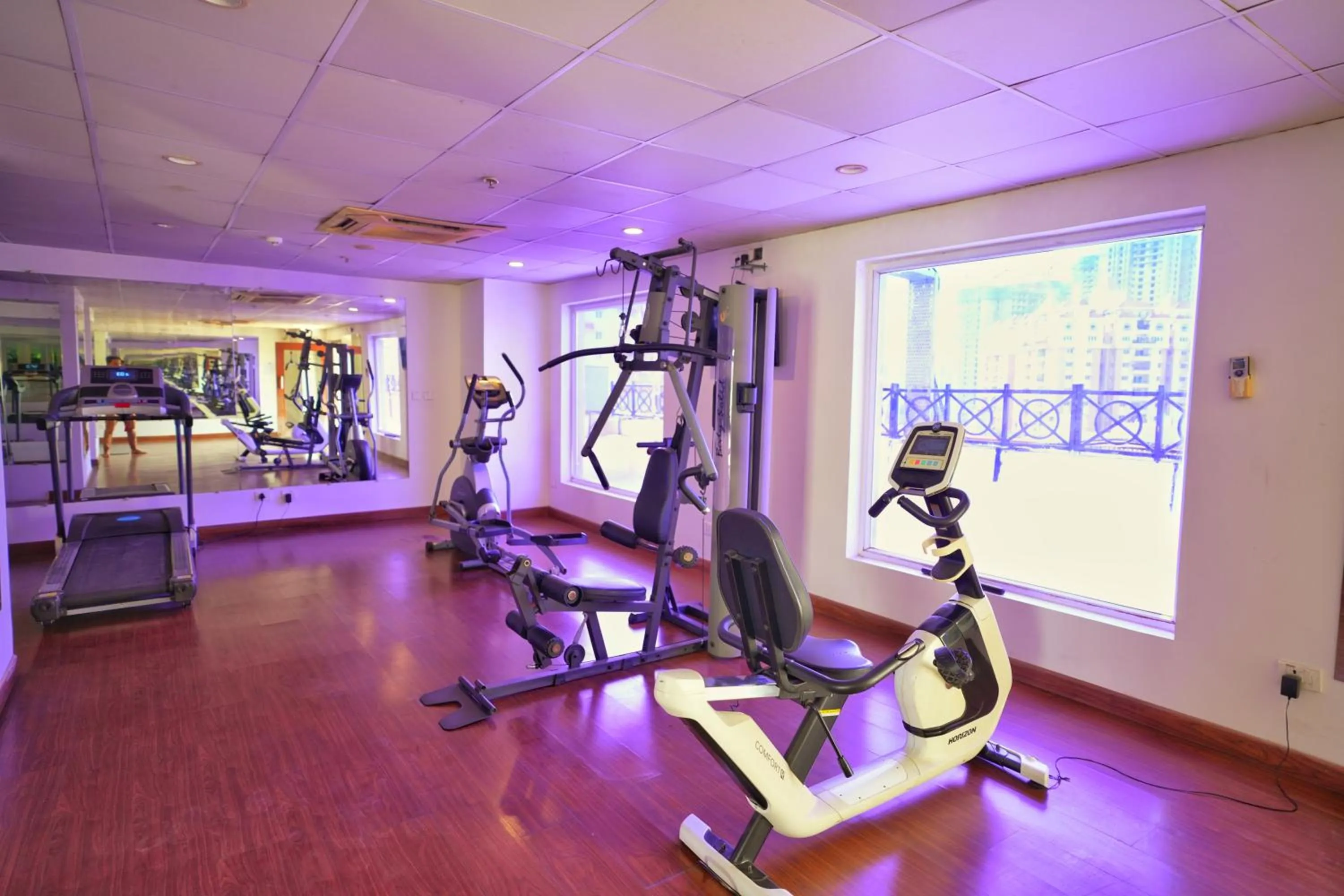 Fitness centre/facilities in The Altruist Business Hotel Hitech