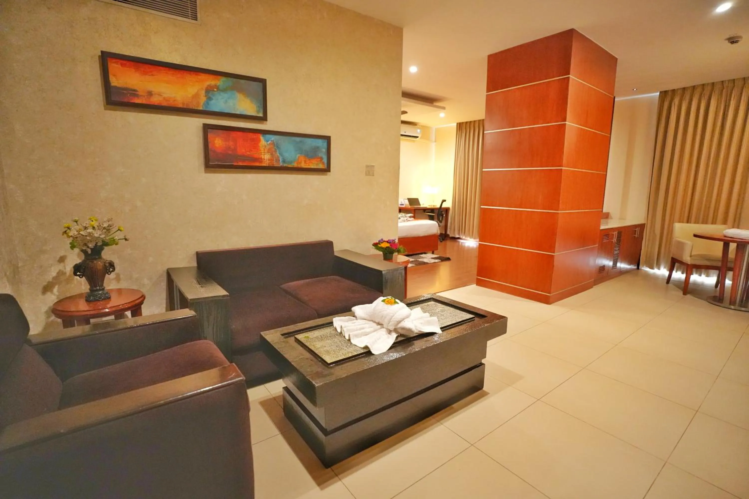 Living room in The Altruist Business Hotel Hitech