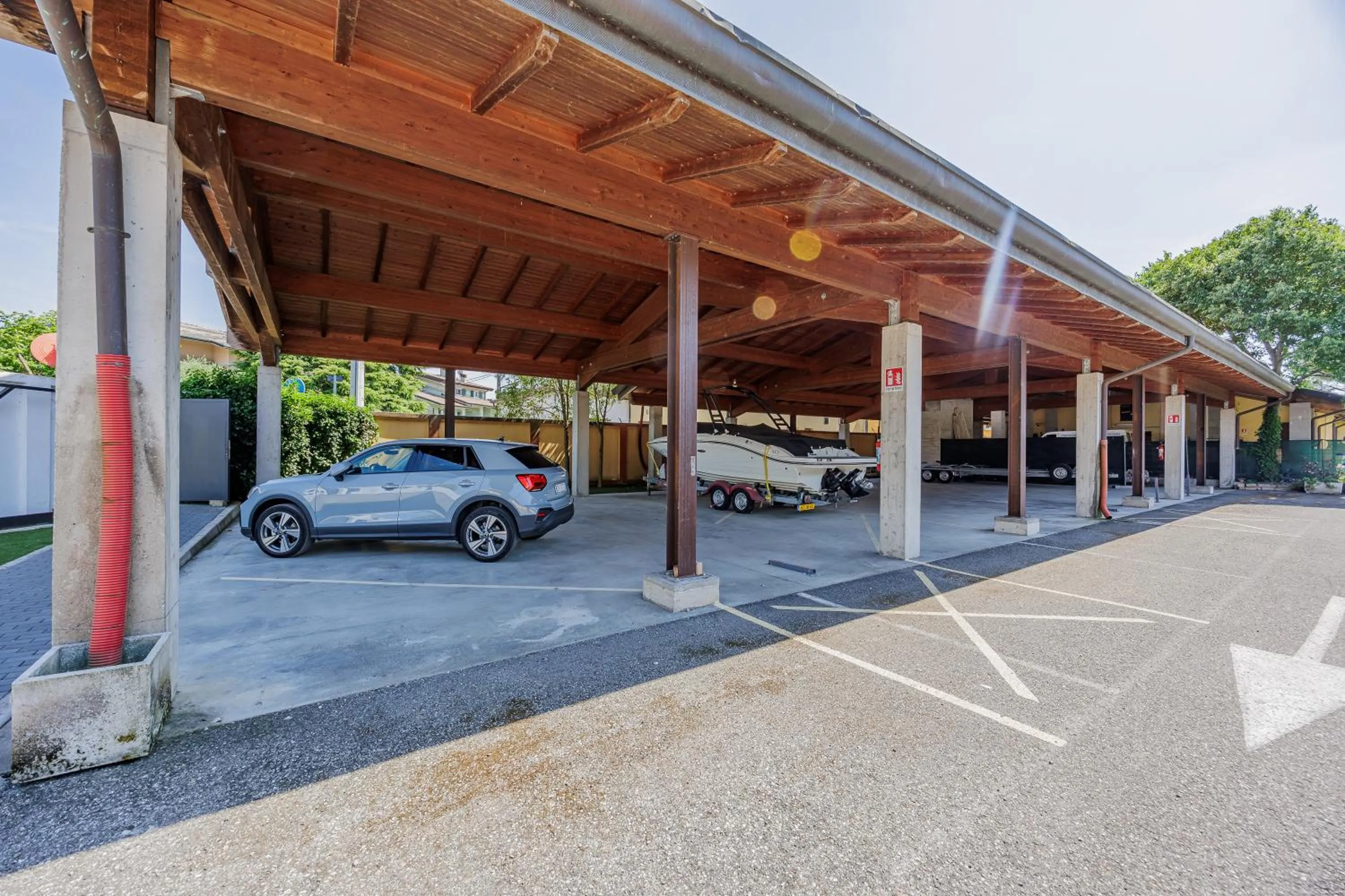 Parking in Hotel Ristorante Al Fiore