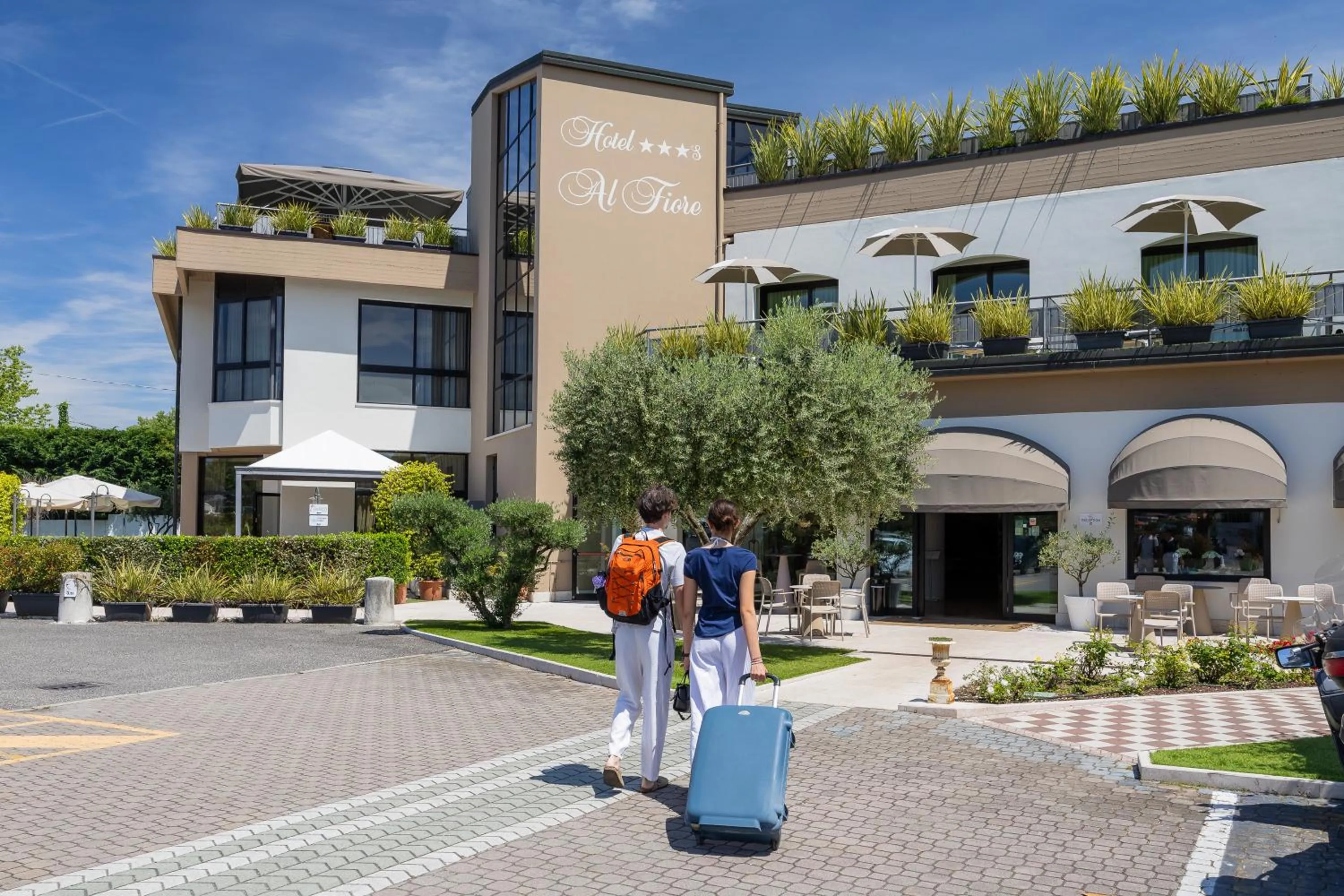 Property building in Hotel Ristorante Al Fiore