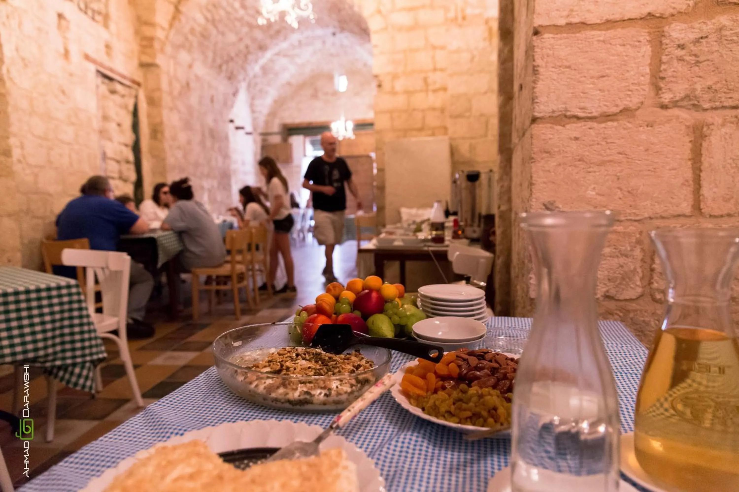 Food and drinks in Al-Hakim Boutique Hotel Old Town Nazareth