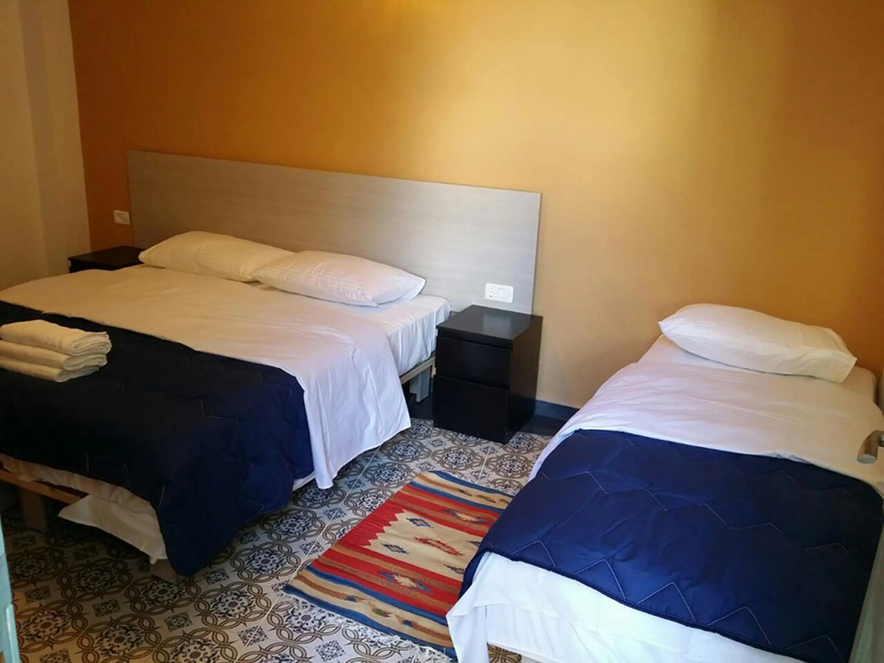 Bed in Al-Hakim Boutique Hotel Old Town Nazareth