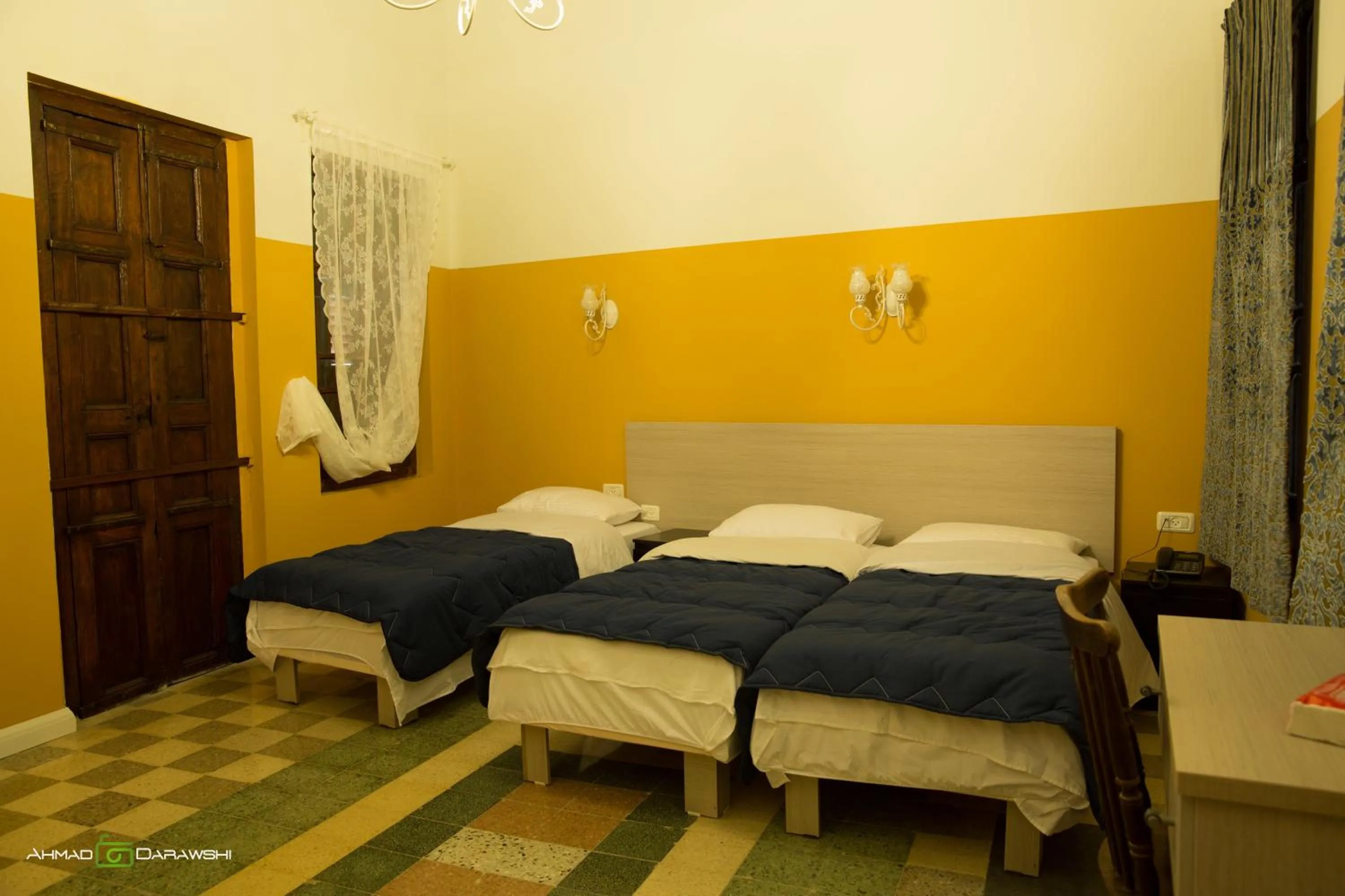 Bed in Al-Hakim Boutique Hotel Old Town Nazareth