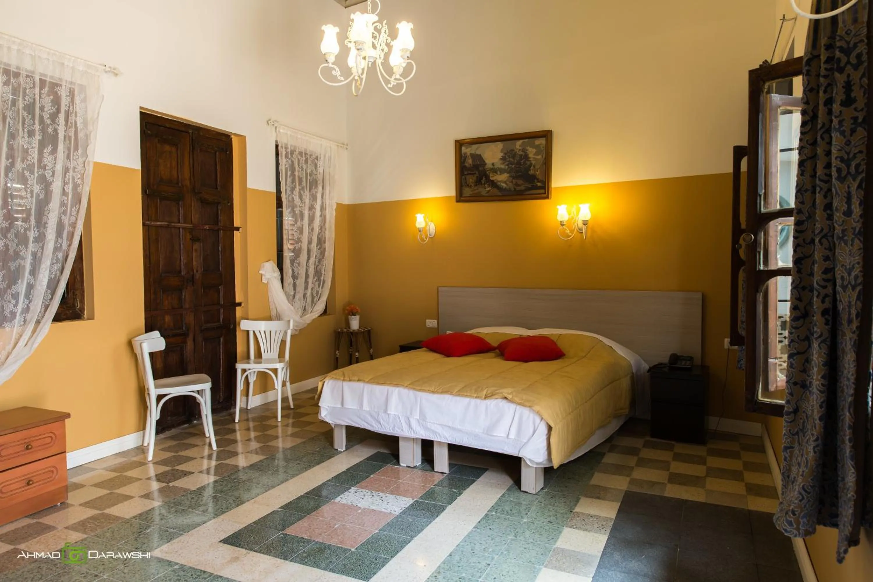 Bed in Al-Hakim Boutique Hotel Old Town Nazareth