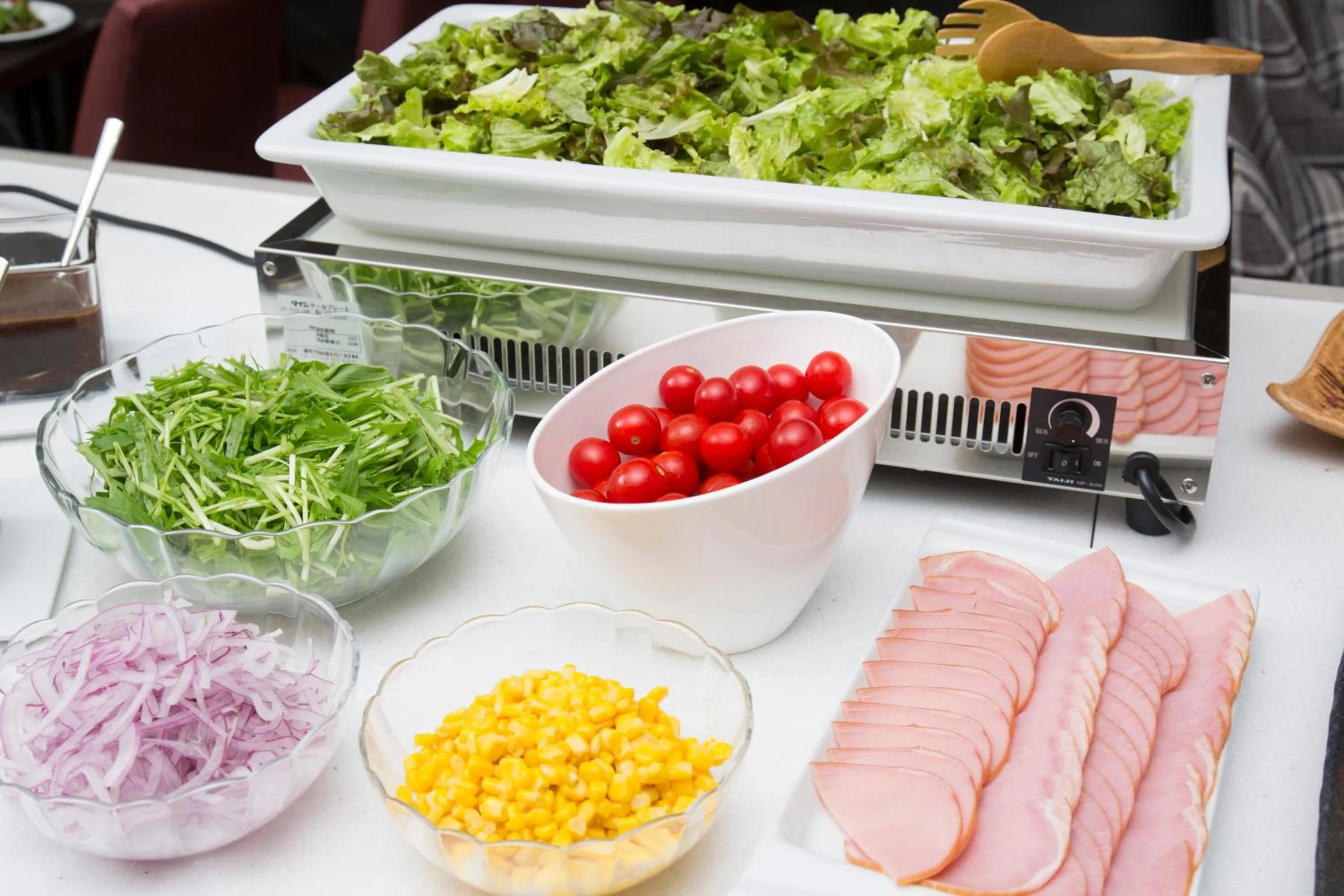 Buffet breakfast in Urban Hotel Kyoto Nijo Premium