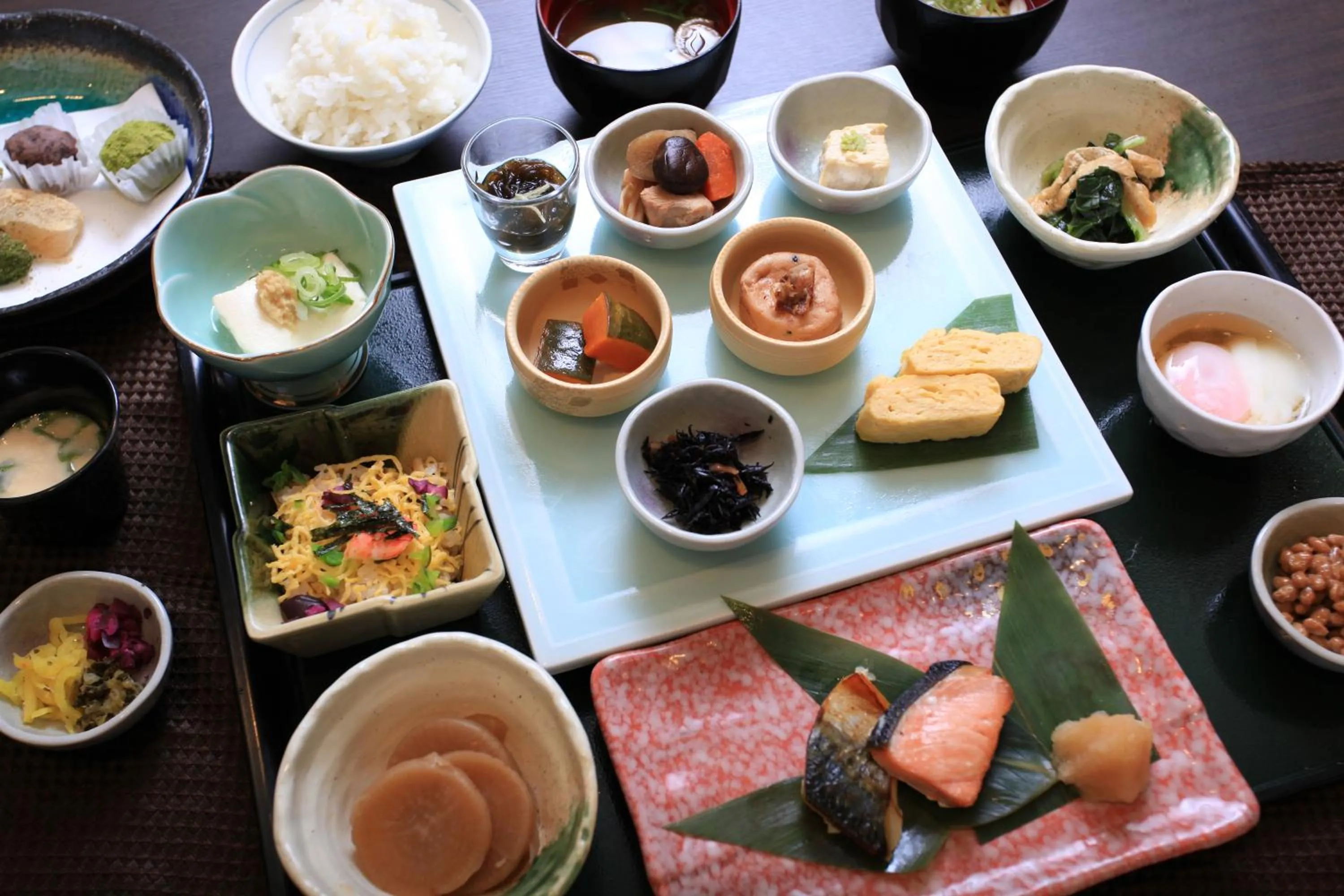 Buffet breakfast in Urban Hotel Kyoto Nijo Premium