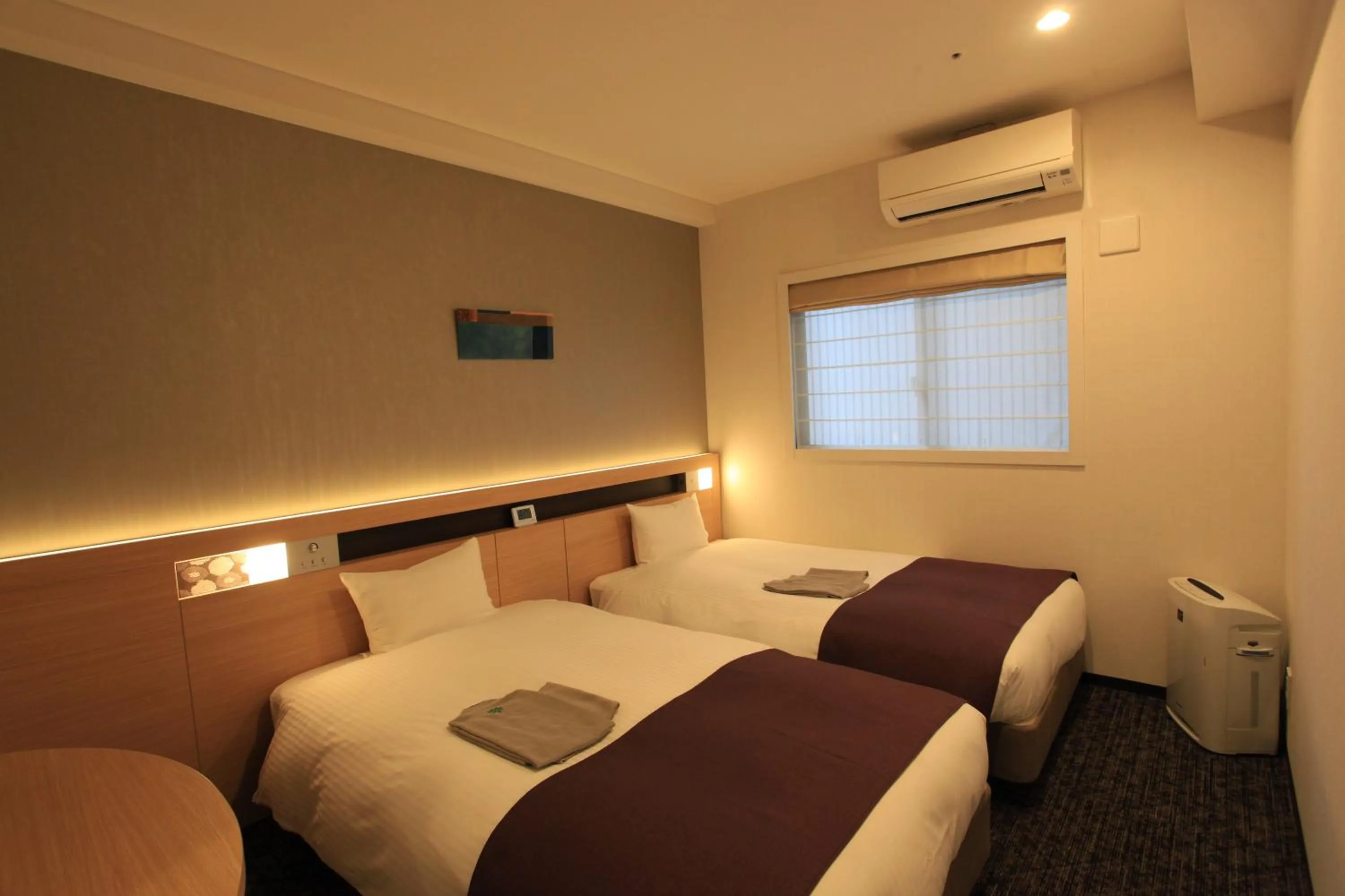 Photo of the whole room, Bed in Urban Hotel Kyoto Nijo Premium