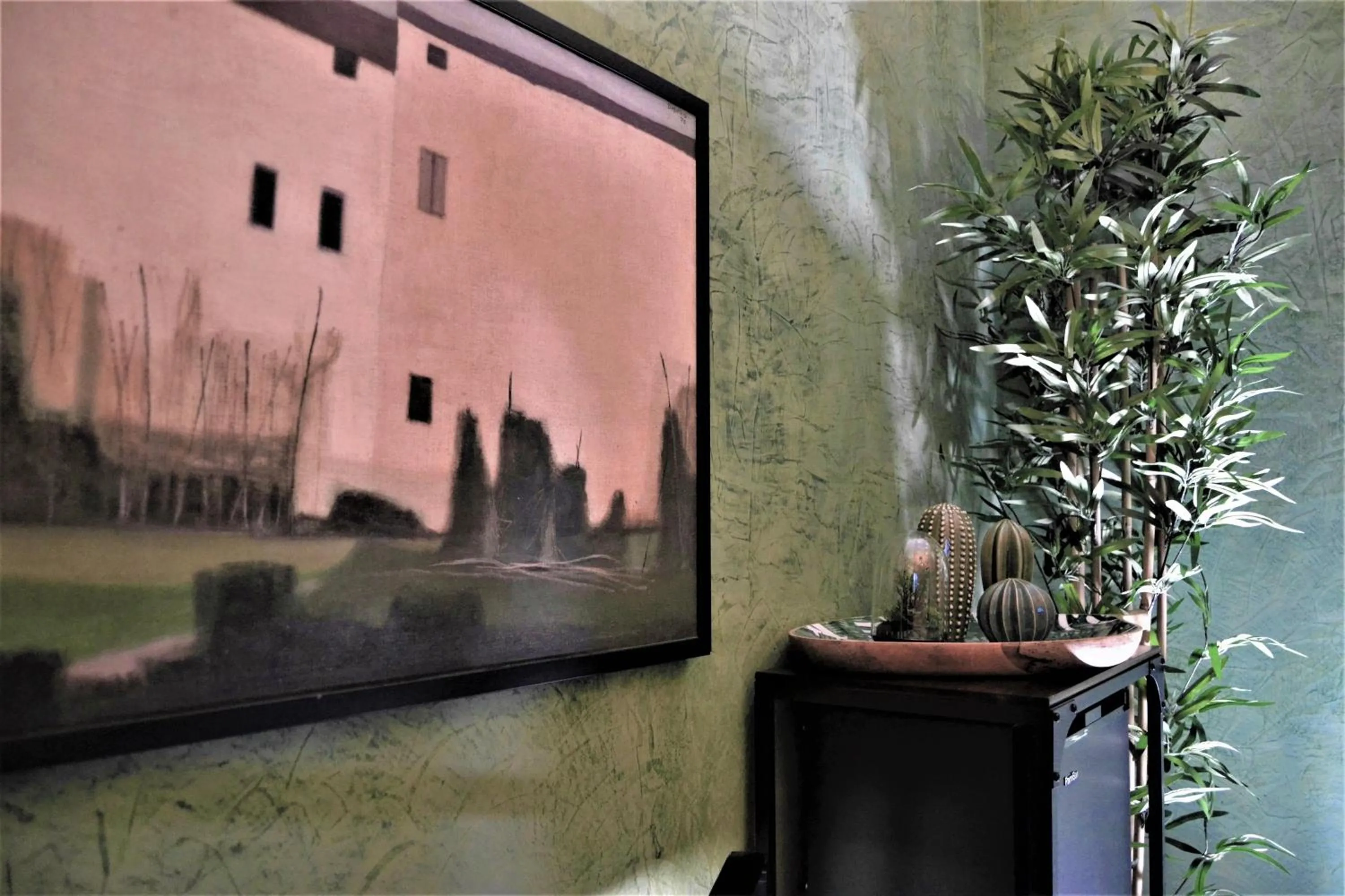 Decorative detail in Triestè59 B&B