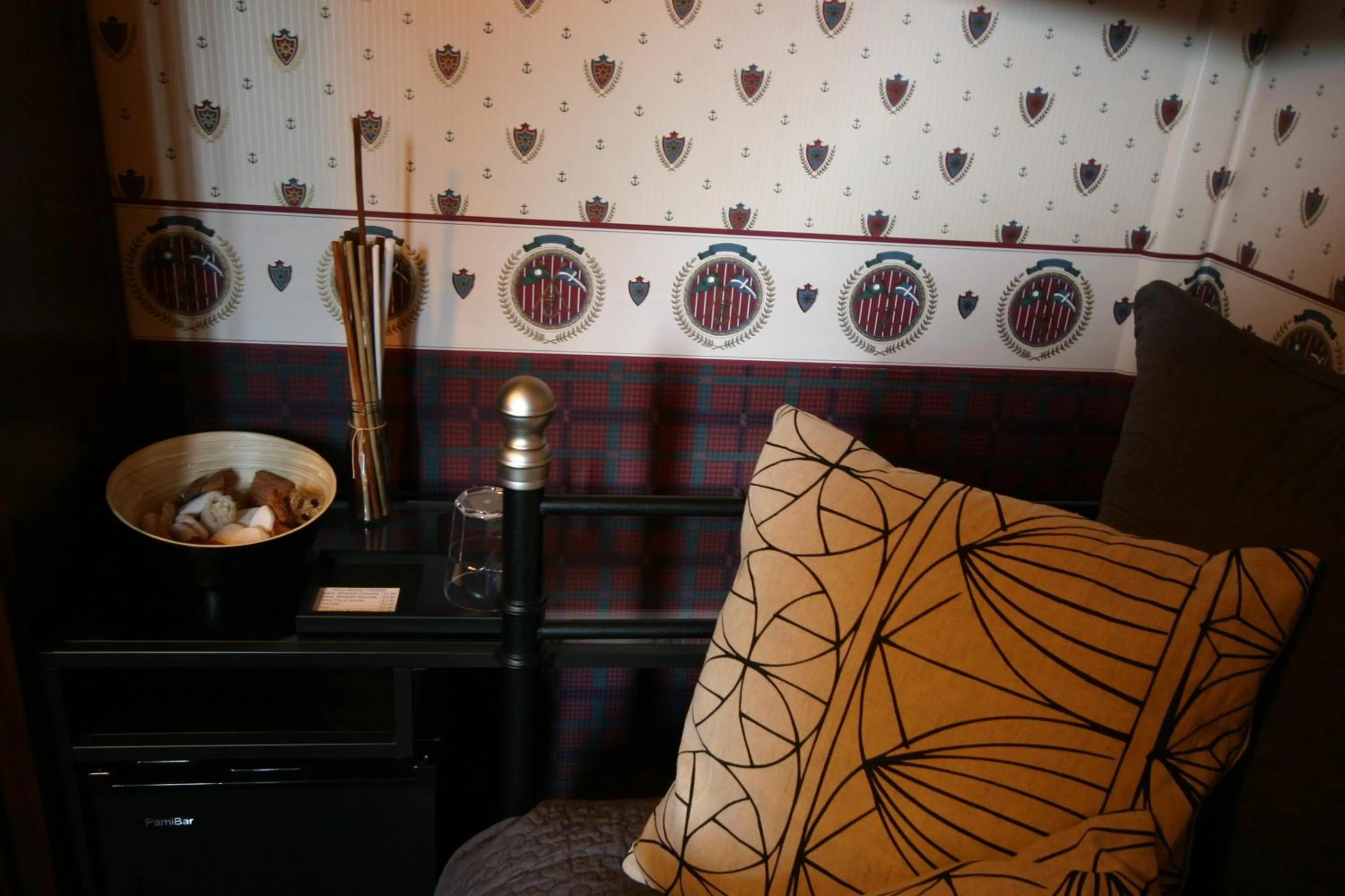 Decorative detail in Triestè59 B&B