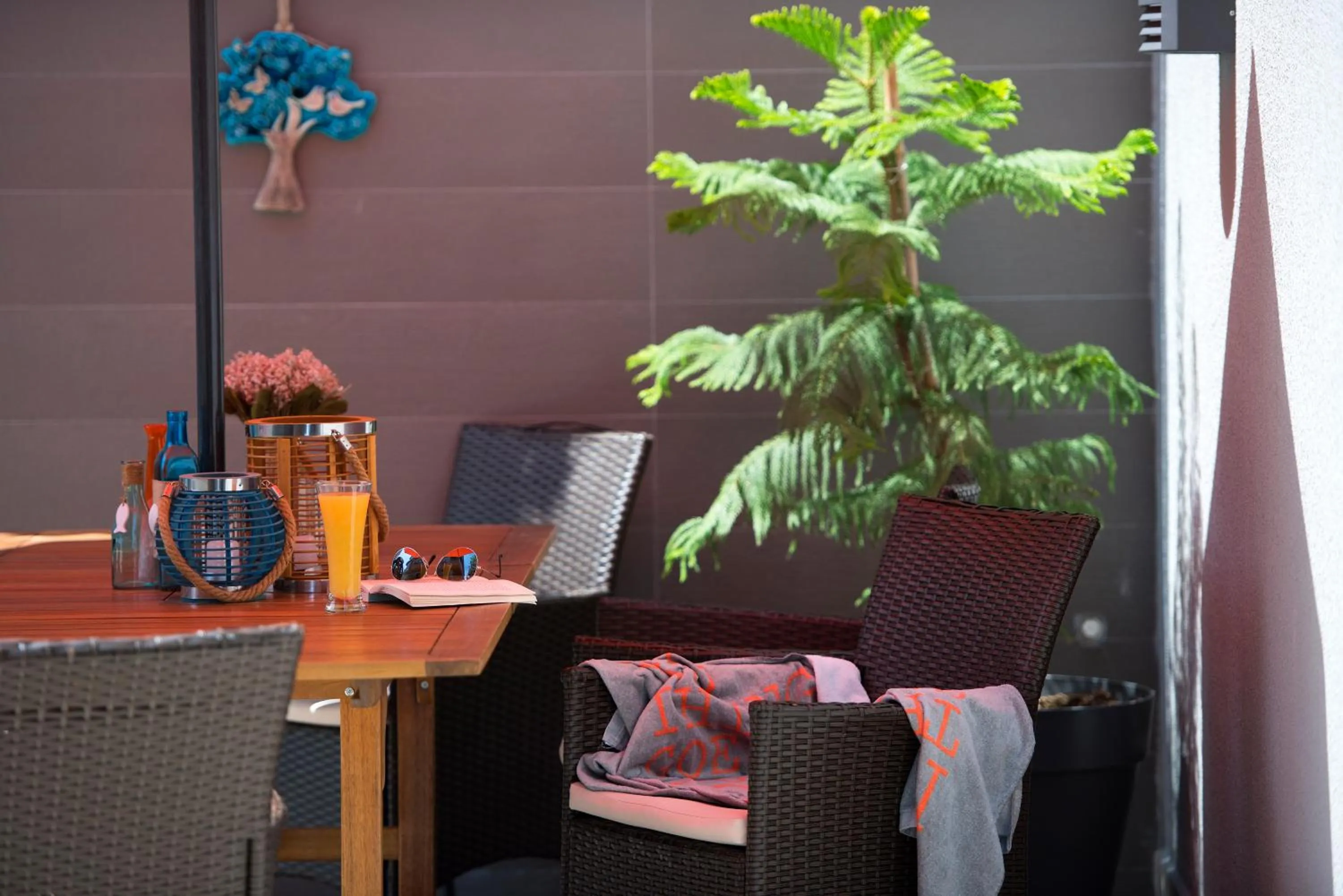 Patio in Trend Suites