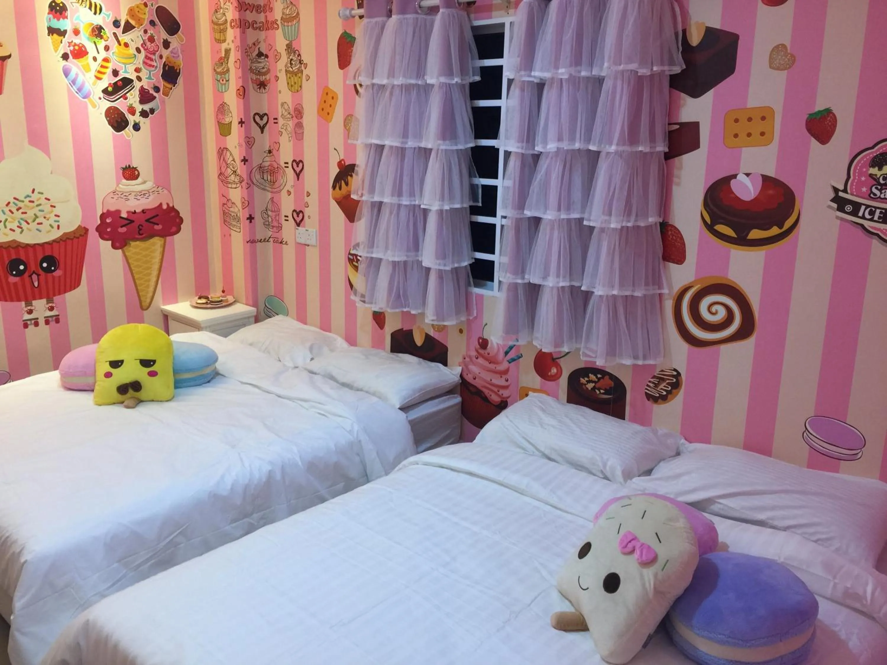 Bed in Fantasy Hotel