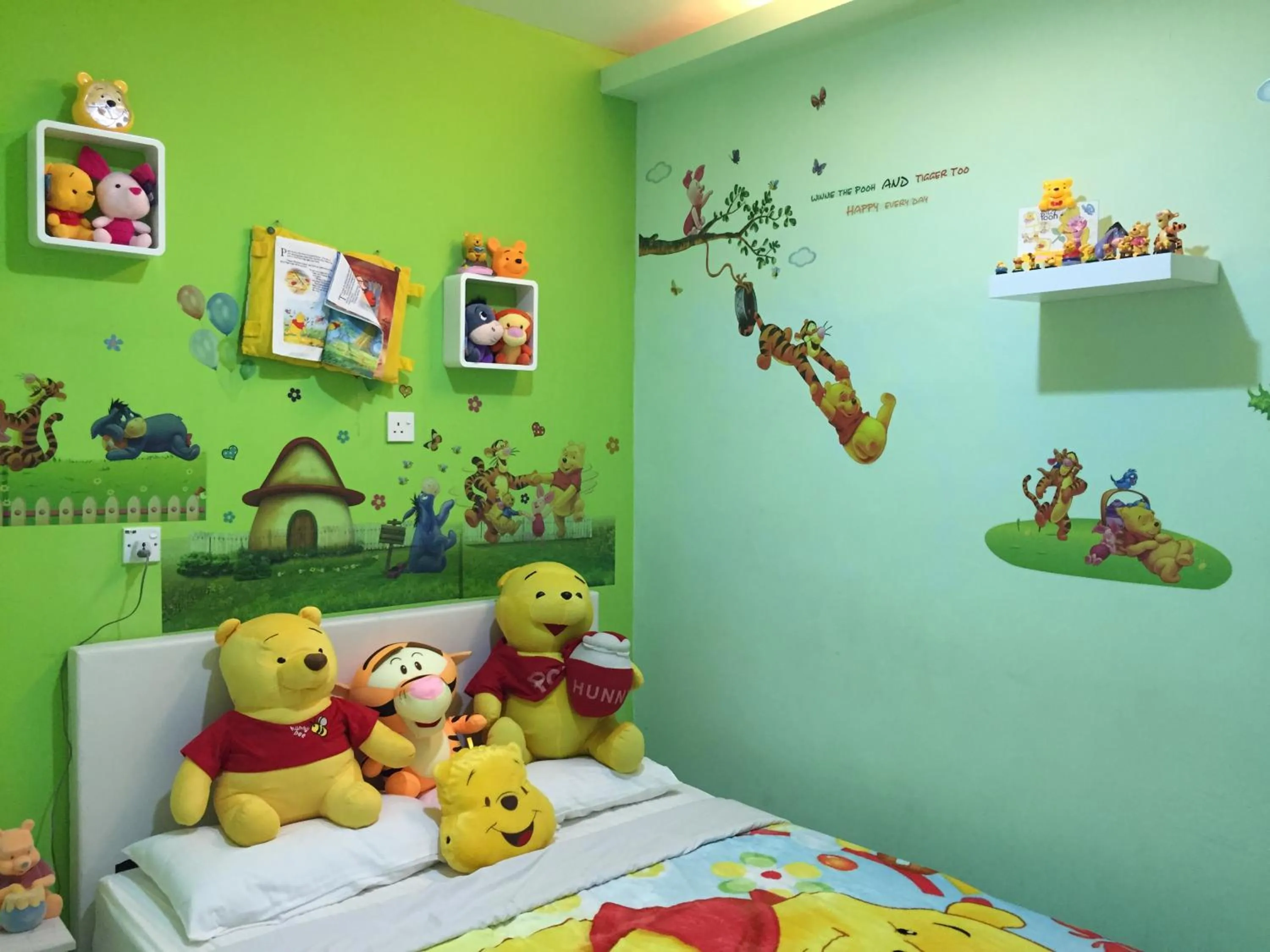 Bed in Fantasy Hotel