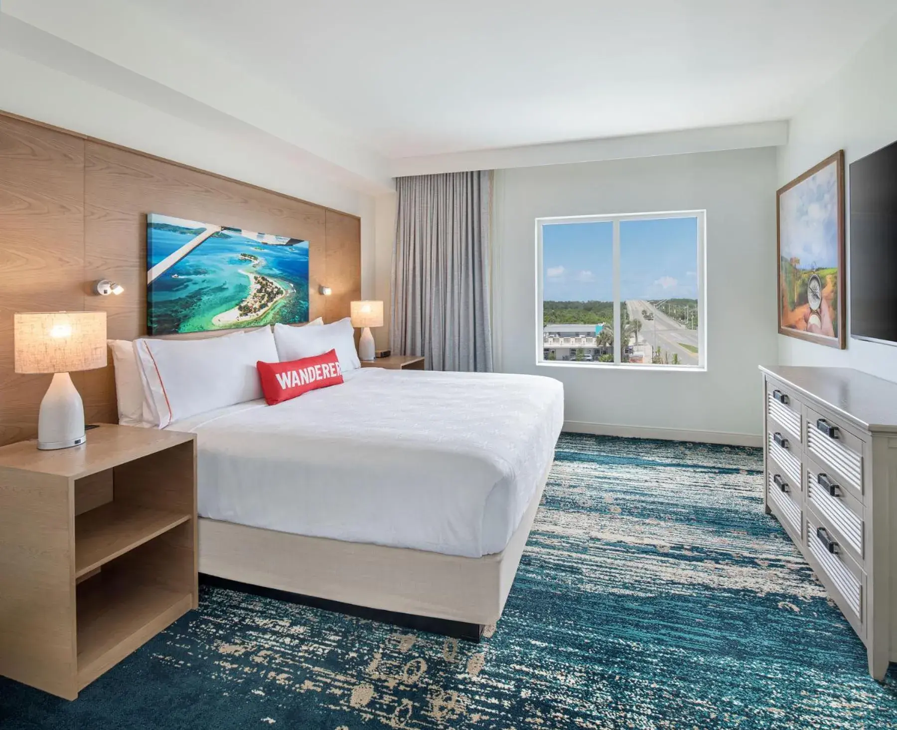 King Suite with Balcony in Compass by Margaritaville Flagler Beach King Suite with Balcony in Compass by Margaritaville Flagler Beach