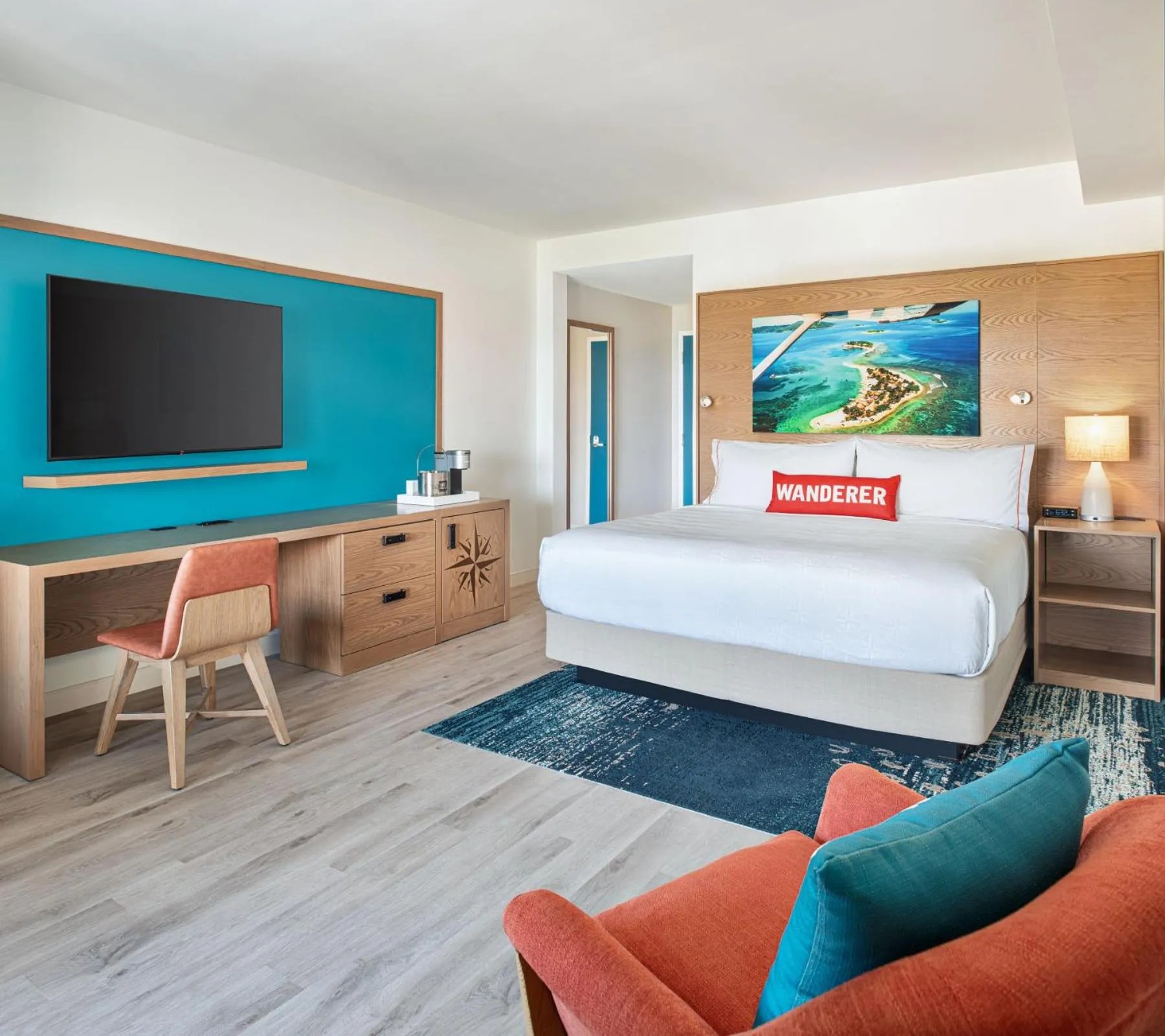 Deluxe Double Room with Sea View in Compass by Margaritaville Flagler Beach