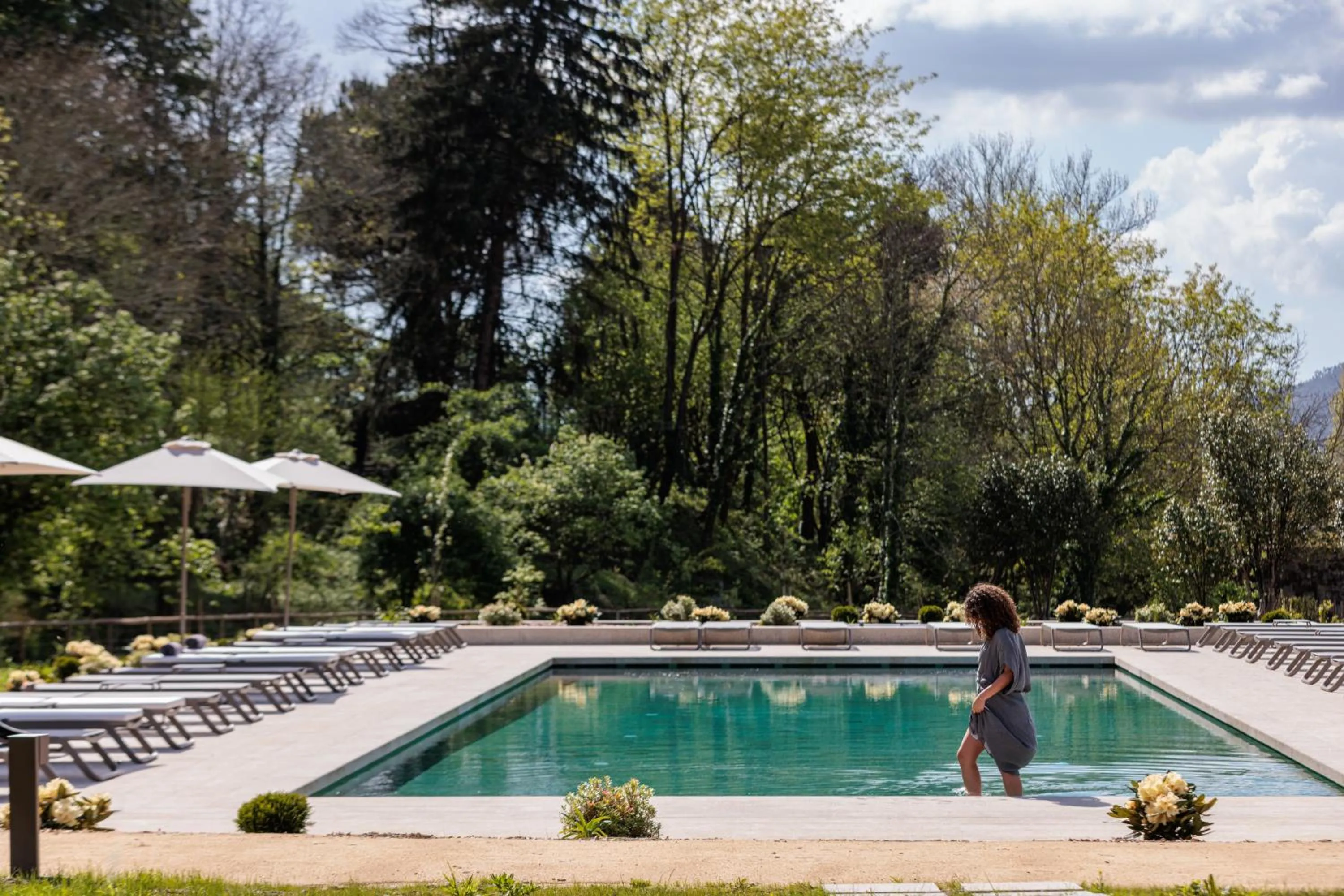 Swimming pool in MS Collection Arouca - Mosteiro de Arouca