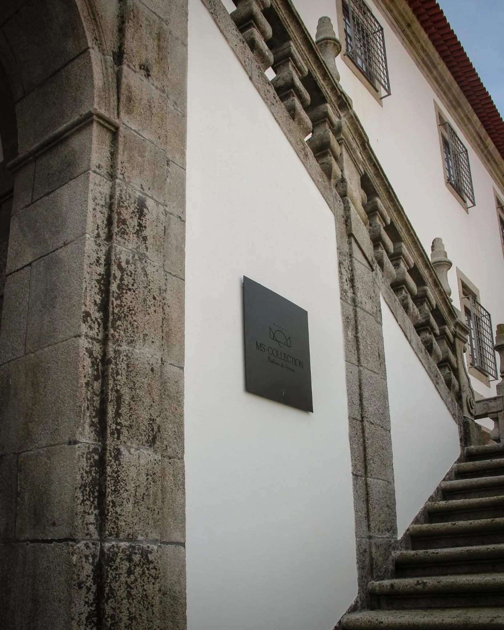 Facade/entrance in MS Collection Arouca - Mosteiro de Arouca