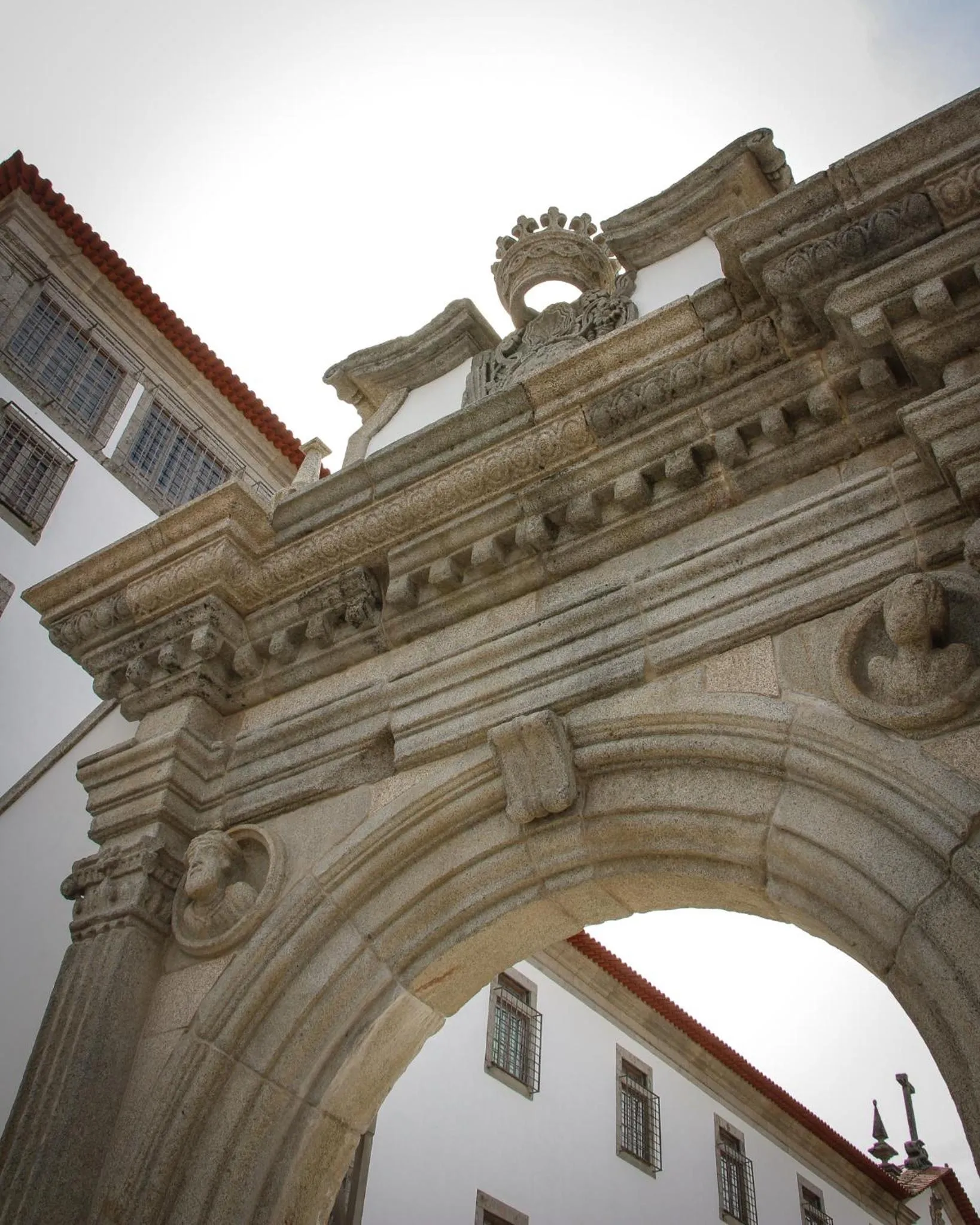 Facade/entrance in MS Collection Arouca - Mosteiro de Arouca
