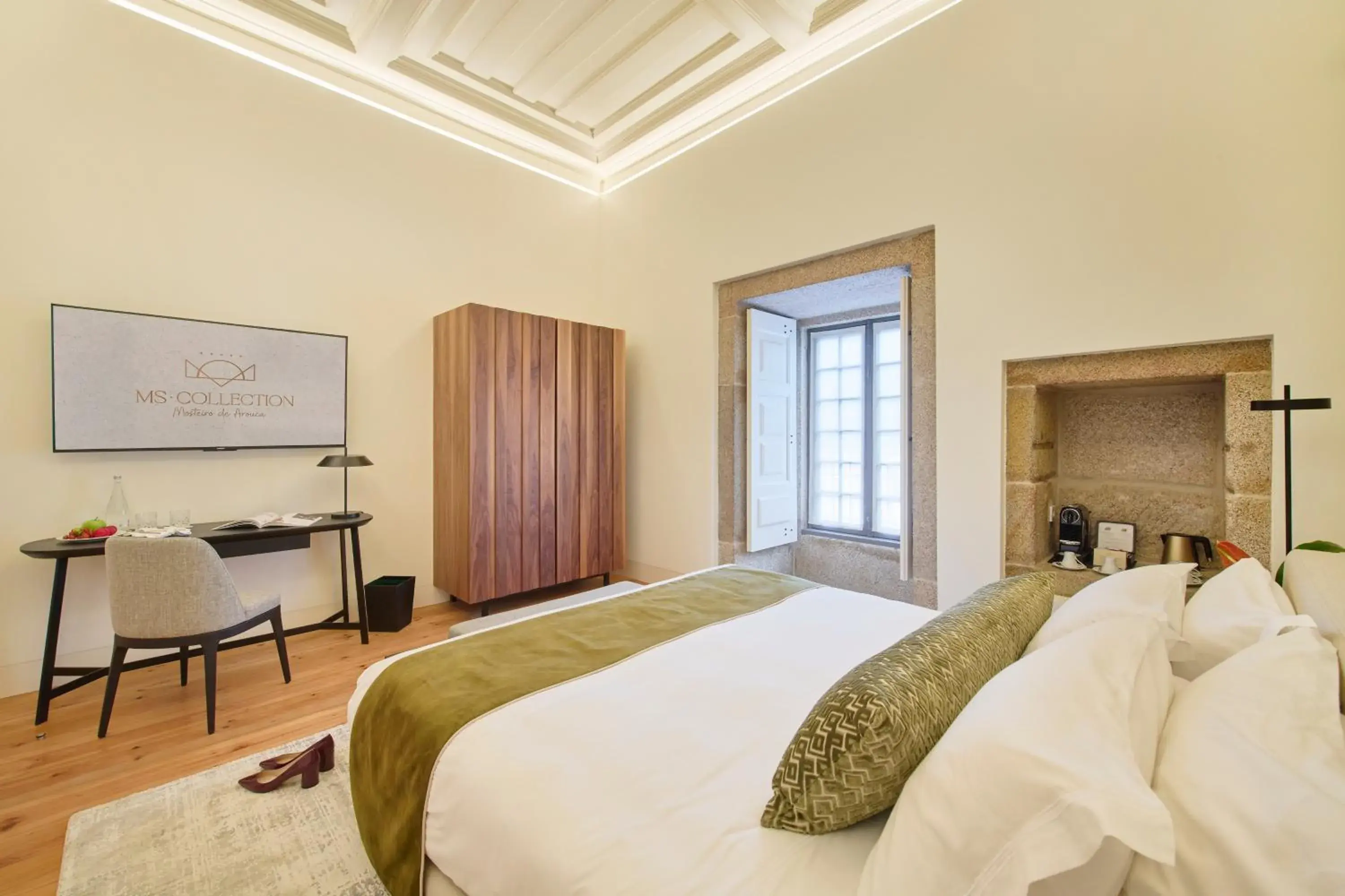 Classic Double Room with Garden View in MS Collection Arouca - Mosteiro de Arouca Classic Double Room with Garden View in MS Collection Arouca - Mosteiro de Arouca