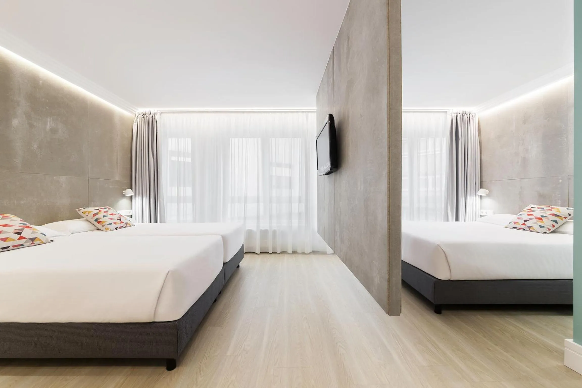 Bed in Hotel Mar del Plata