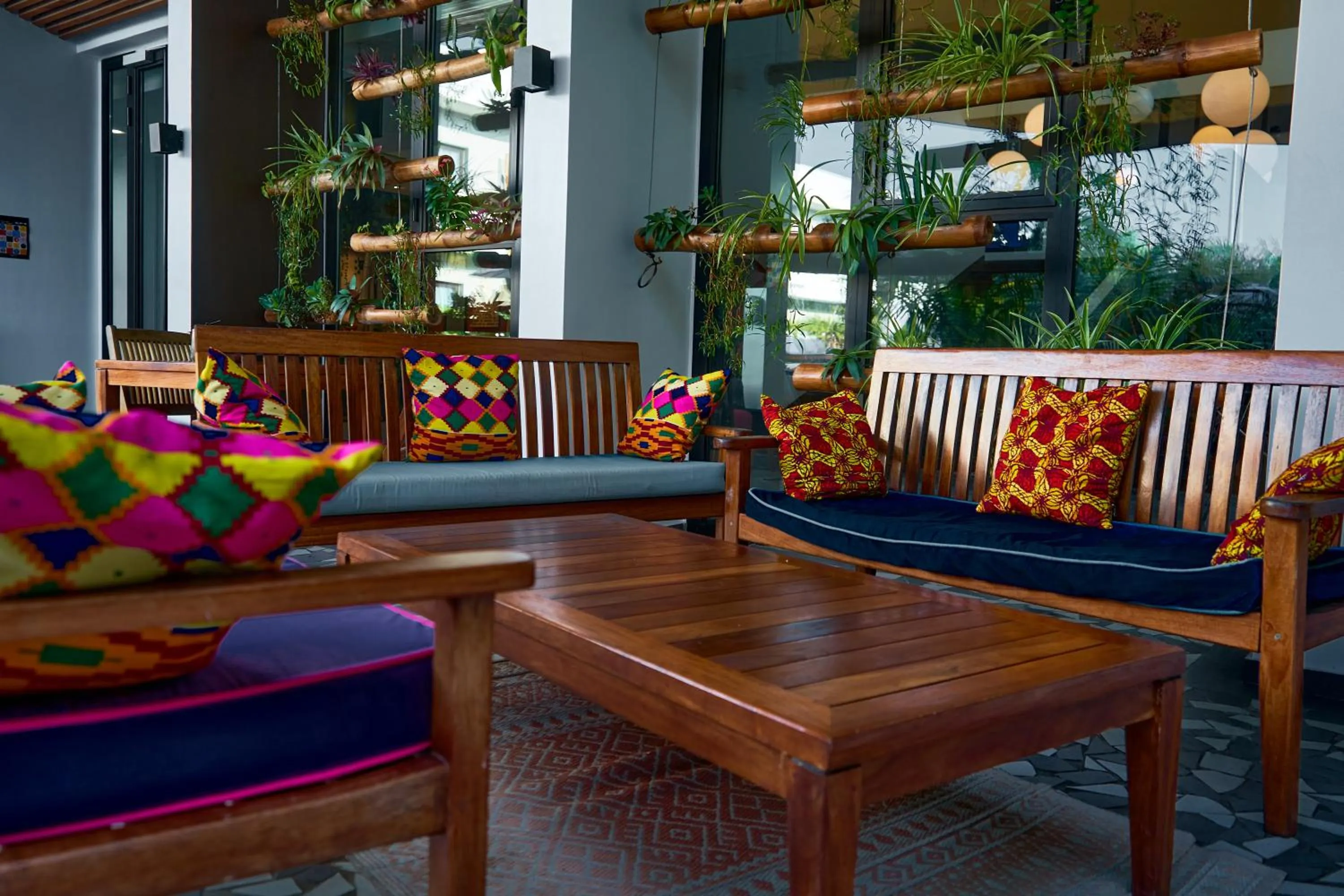 Patio in ONOMO Hotel Lomé