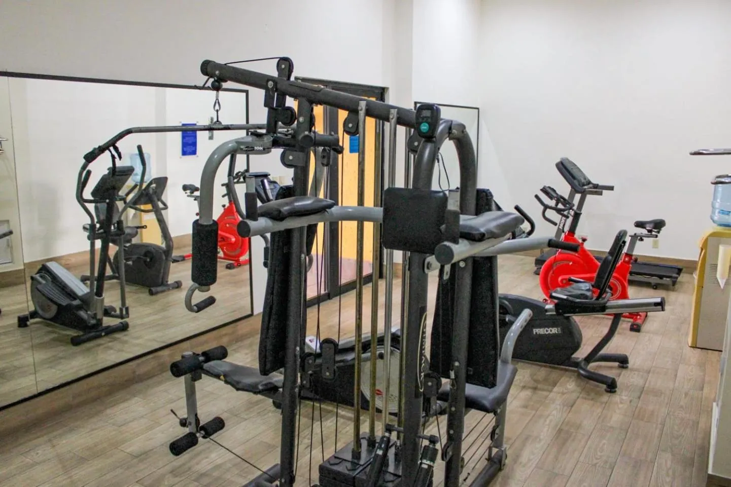 Fitness centre/facilities in Hafersons Inn Hotel Suites