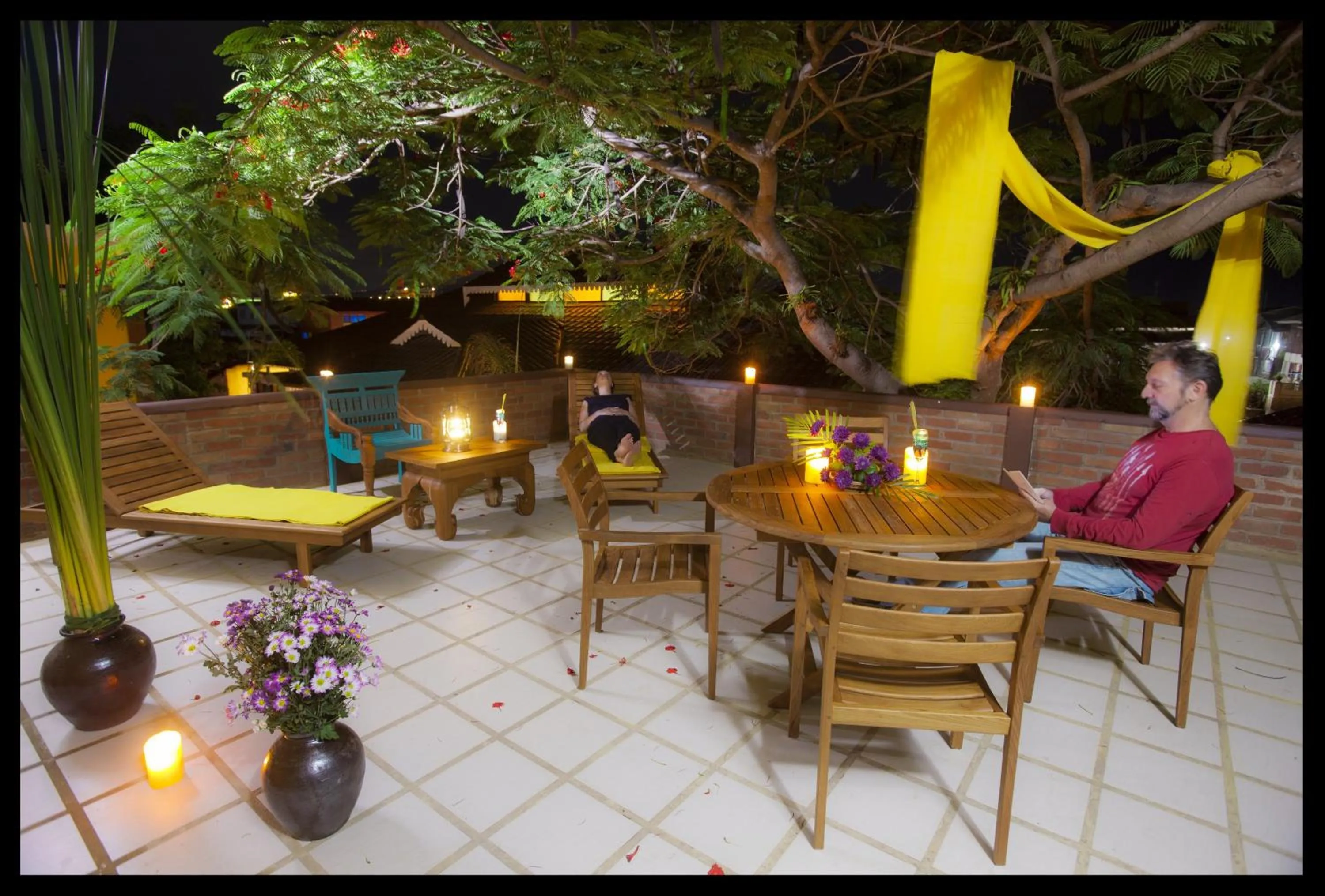Balcony/Terrace in Thanakha Inle Hotel