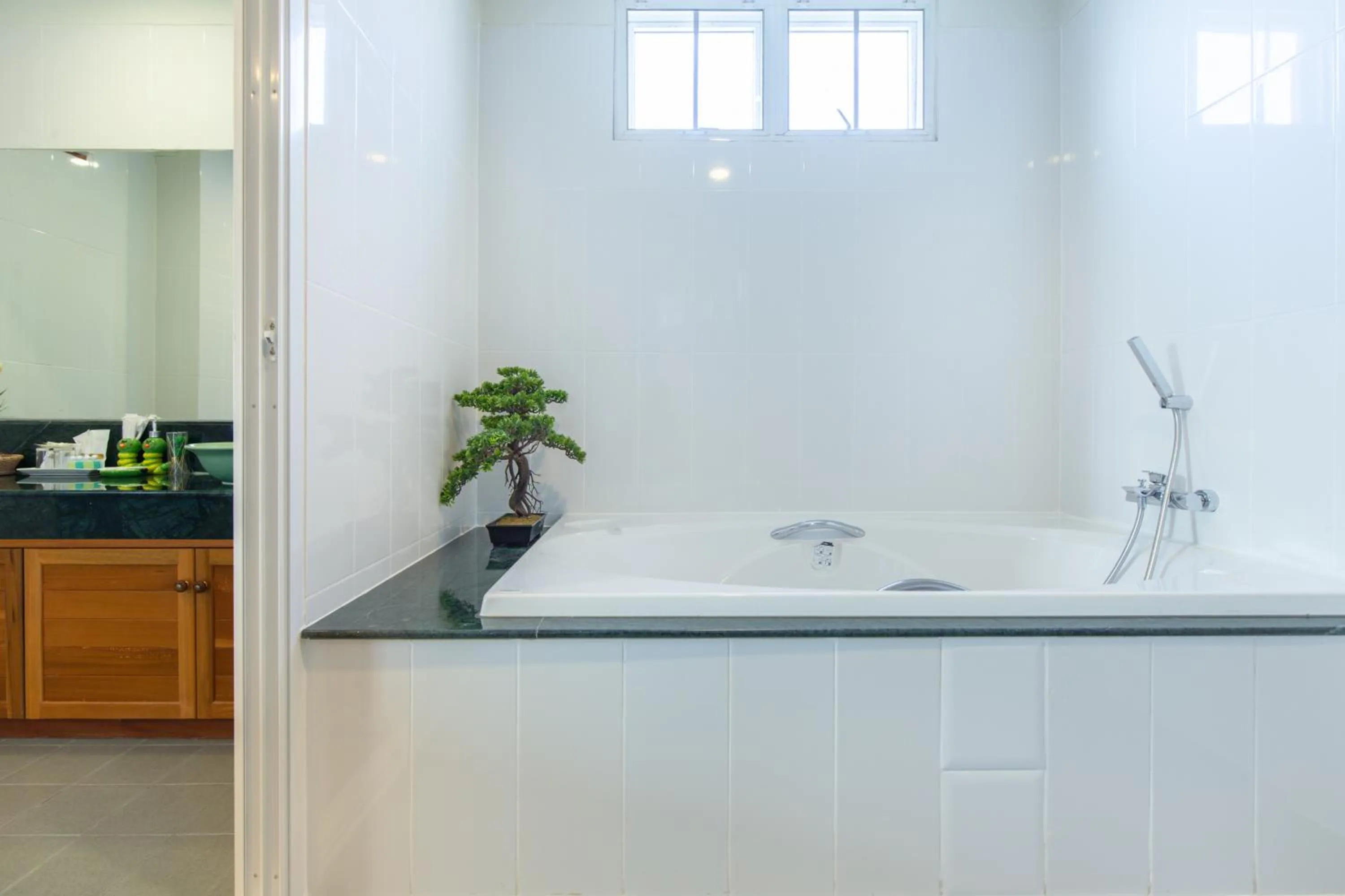 Bathroom in Kanchanaburi City Hotel