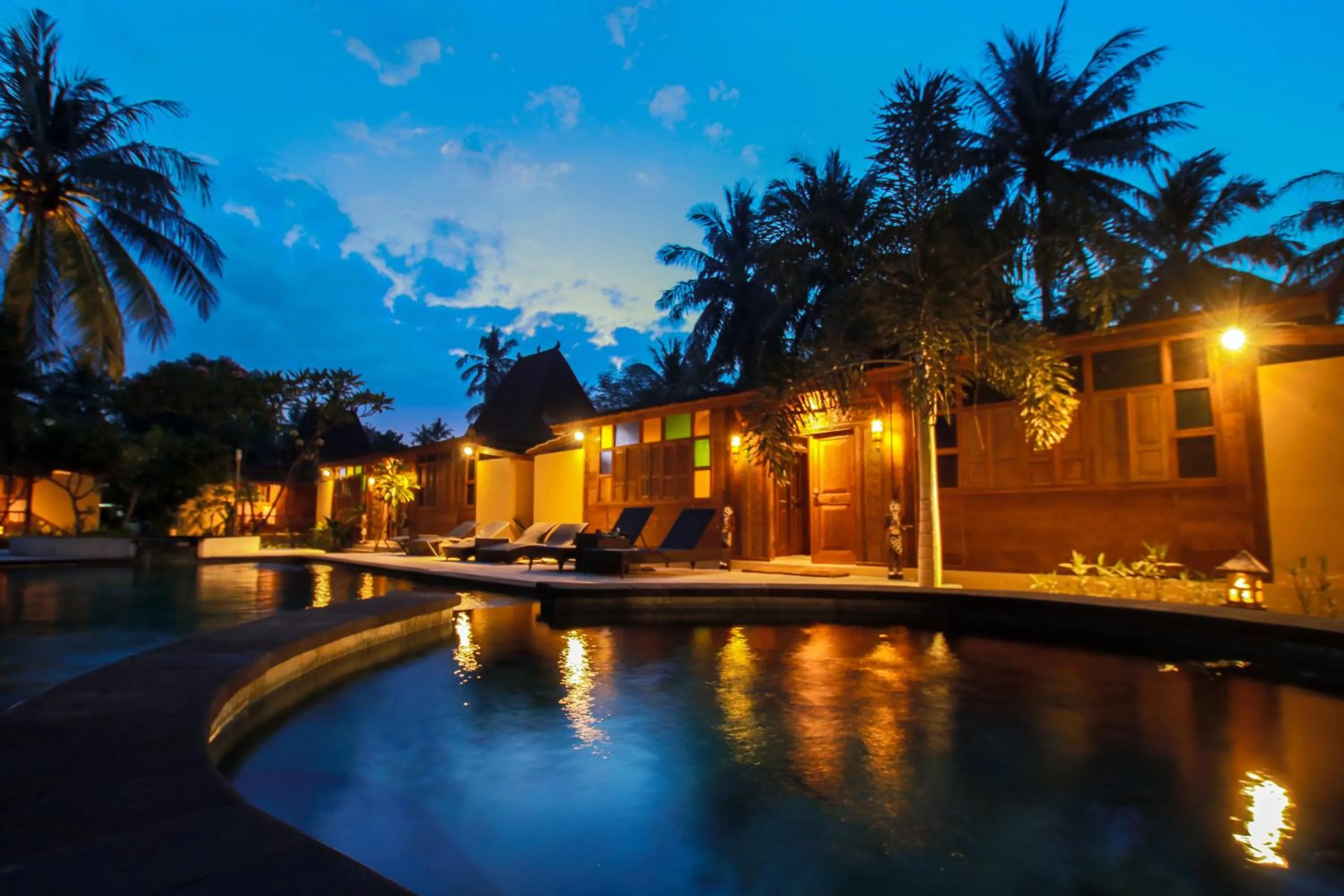 Property building in Salim Beach Resort