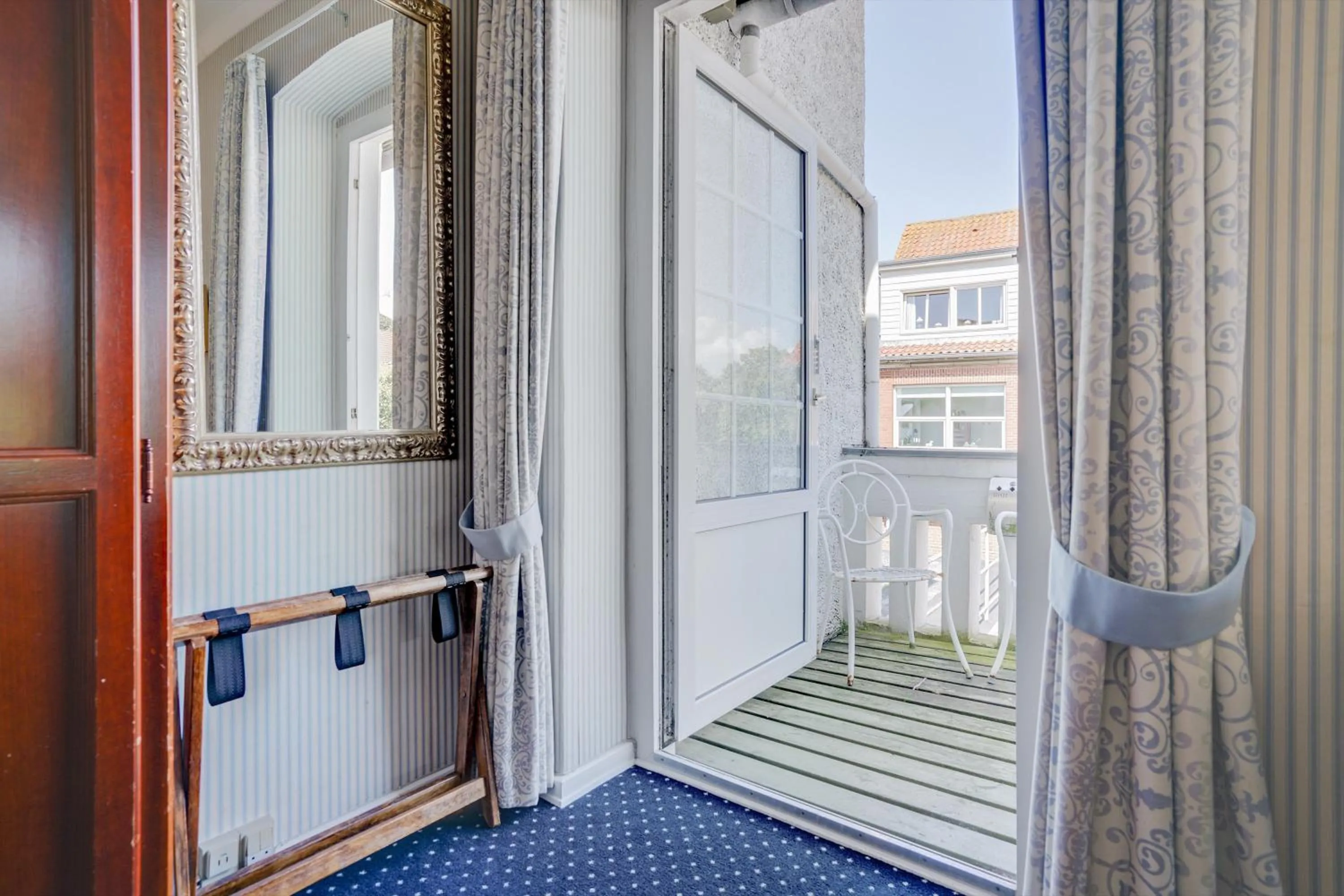 Balcony/Terrace in Hotel Sønderborg Garni