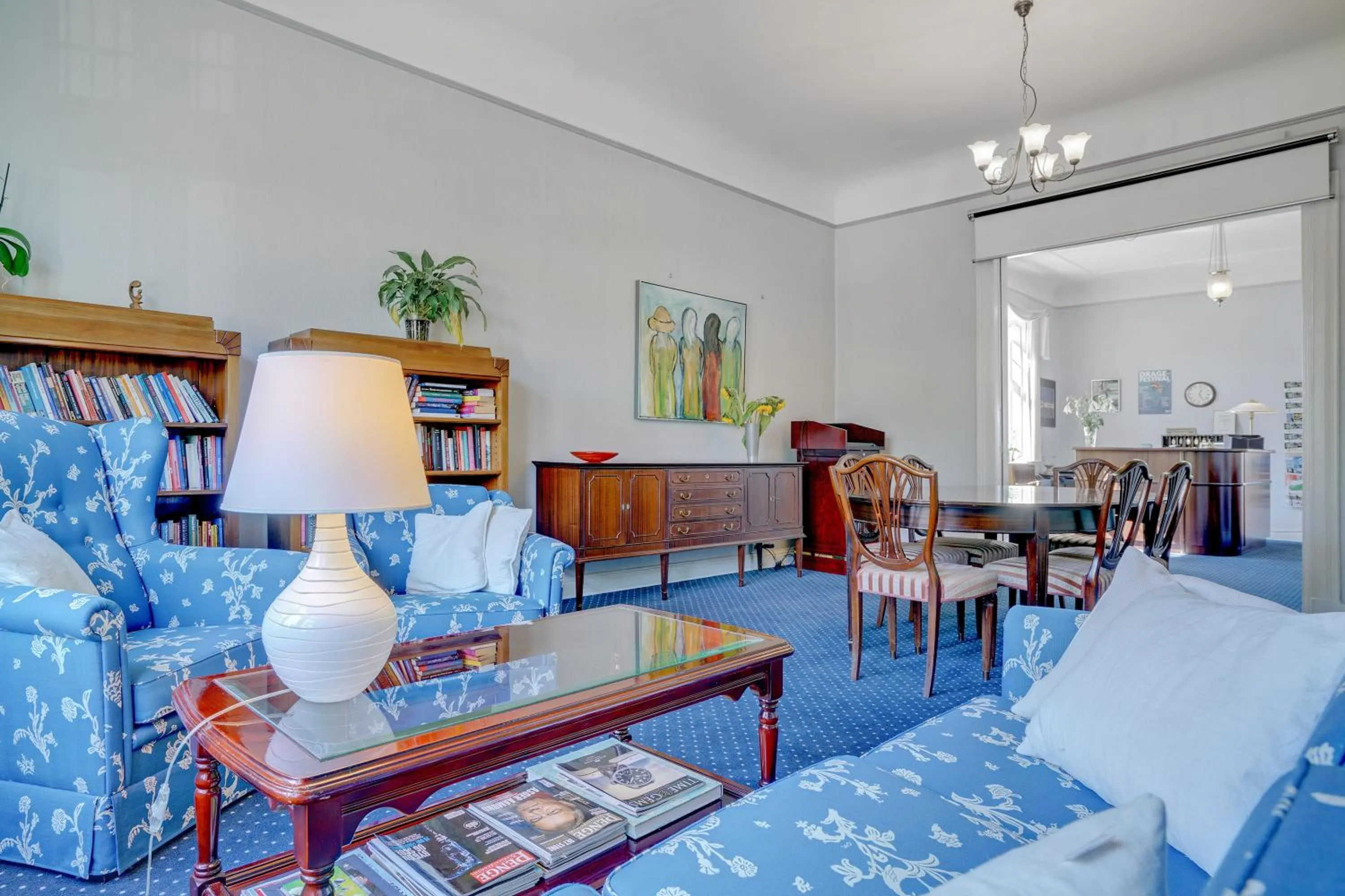 Library in Hotel Sønderborg Garni