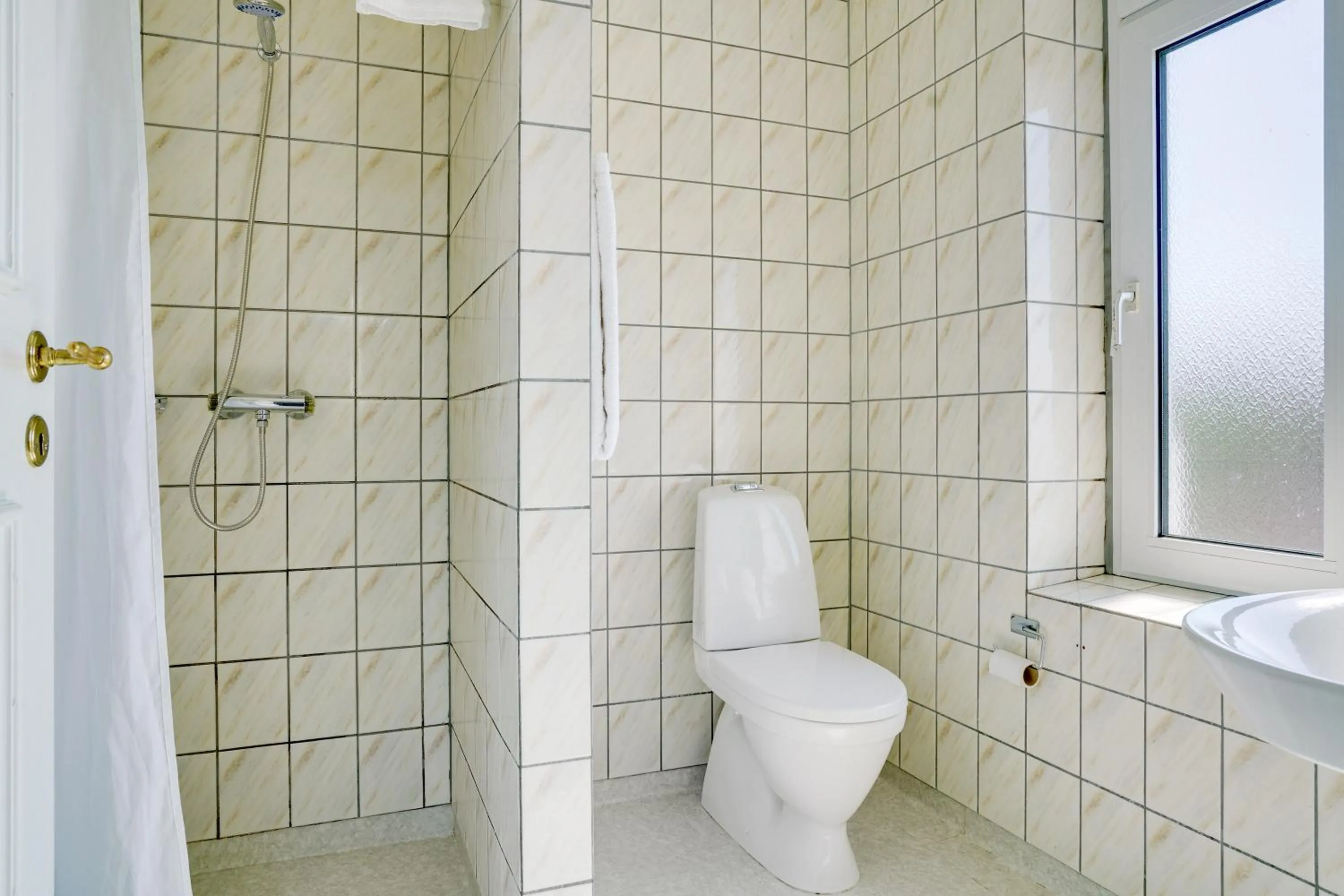 Bathroom in Hotel Sønderborg Garni