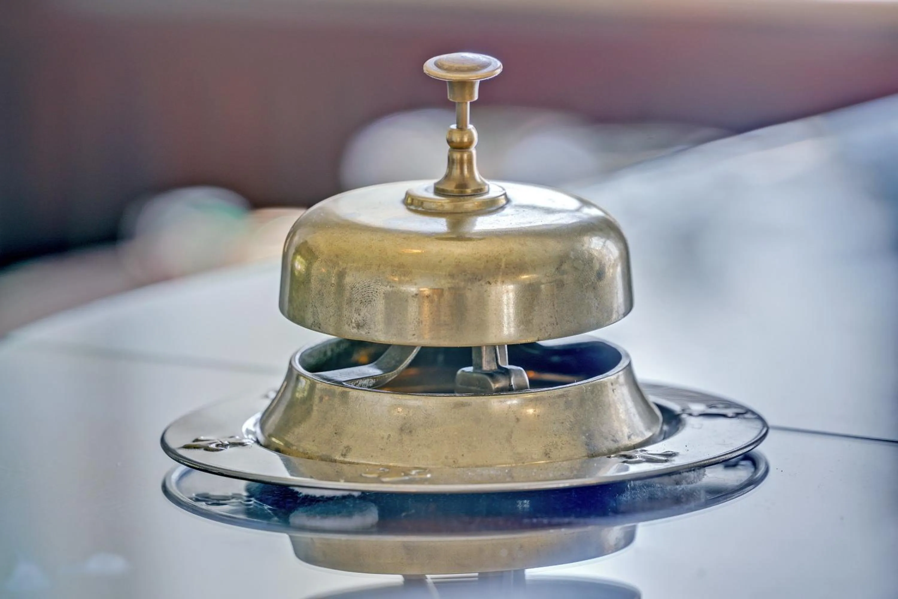 Lobby or reception in Hotel Sønderborg Garni
