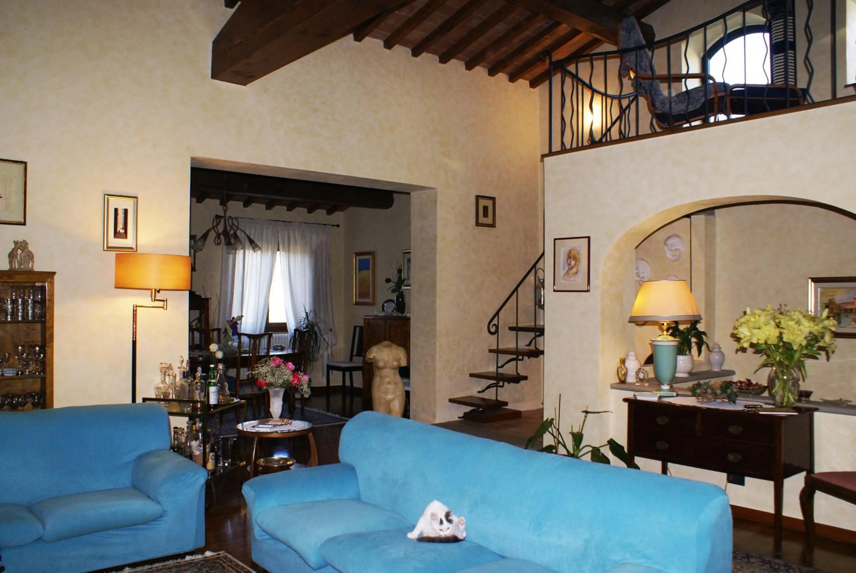 Living room in La Corte di Ronzano