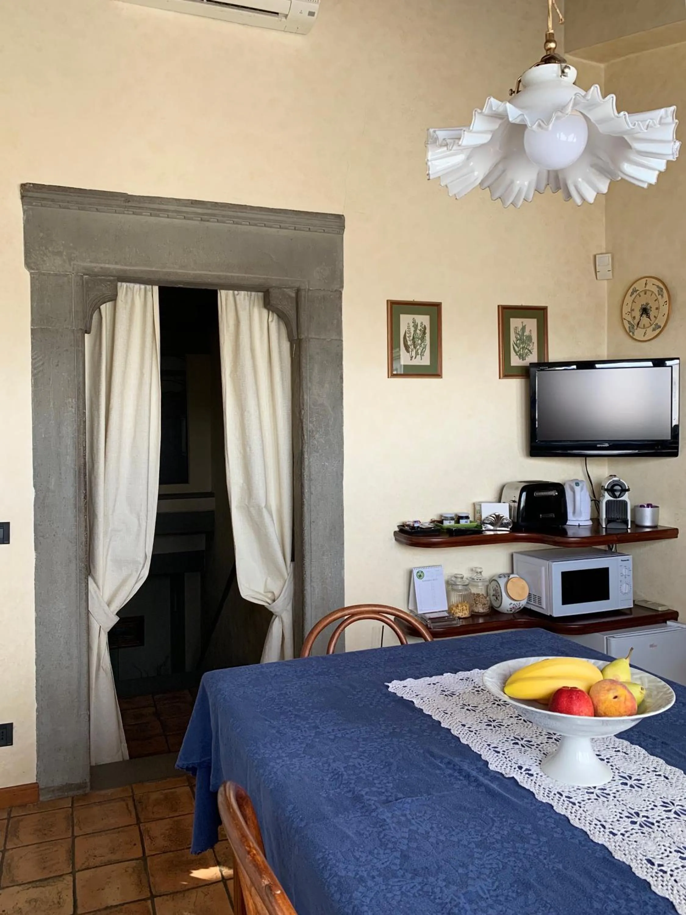 Dining area in La Corte di Ronzano
