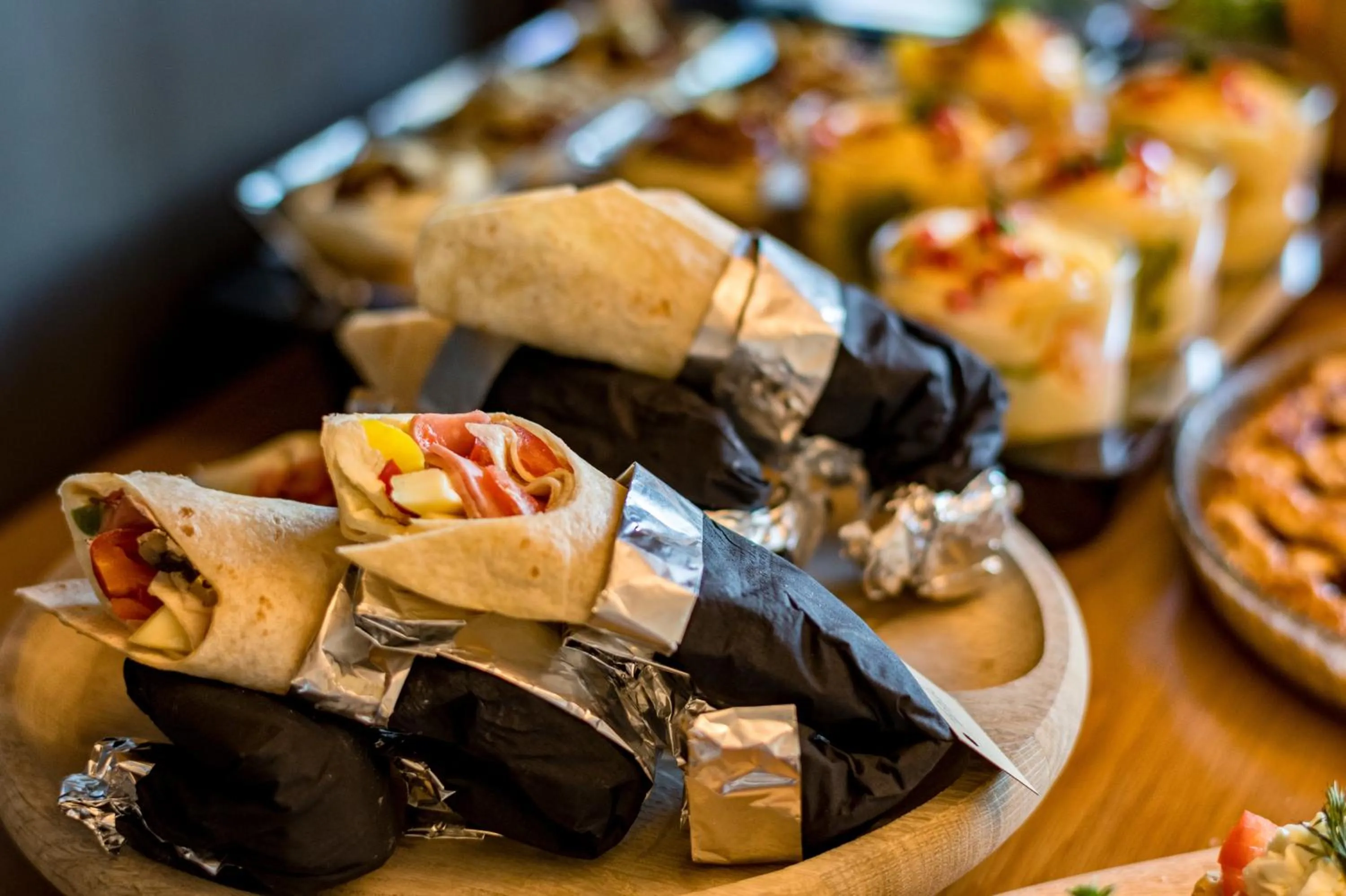 Buffet breakfast in Leto Nuevo Hotel