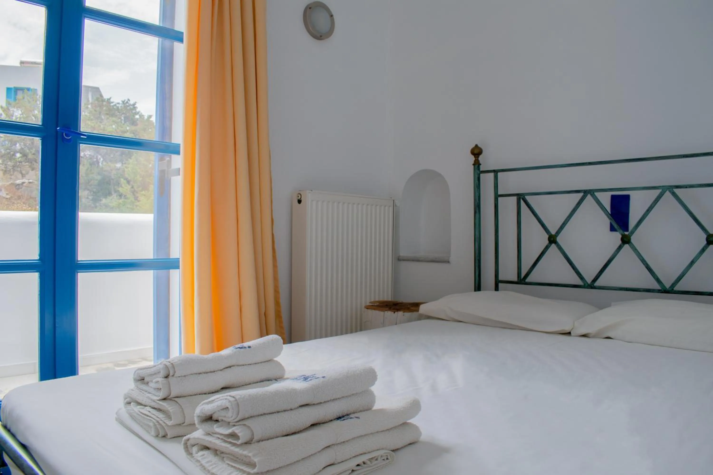 Bed in Aeraki Studios